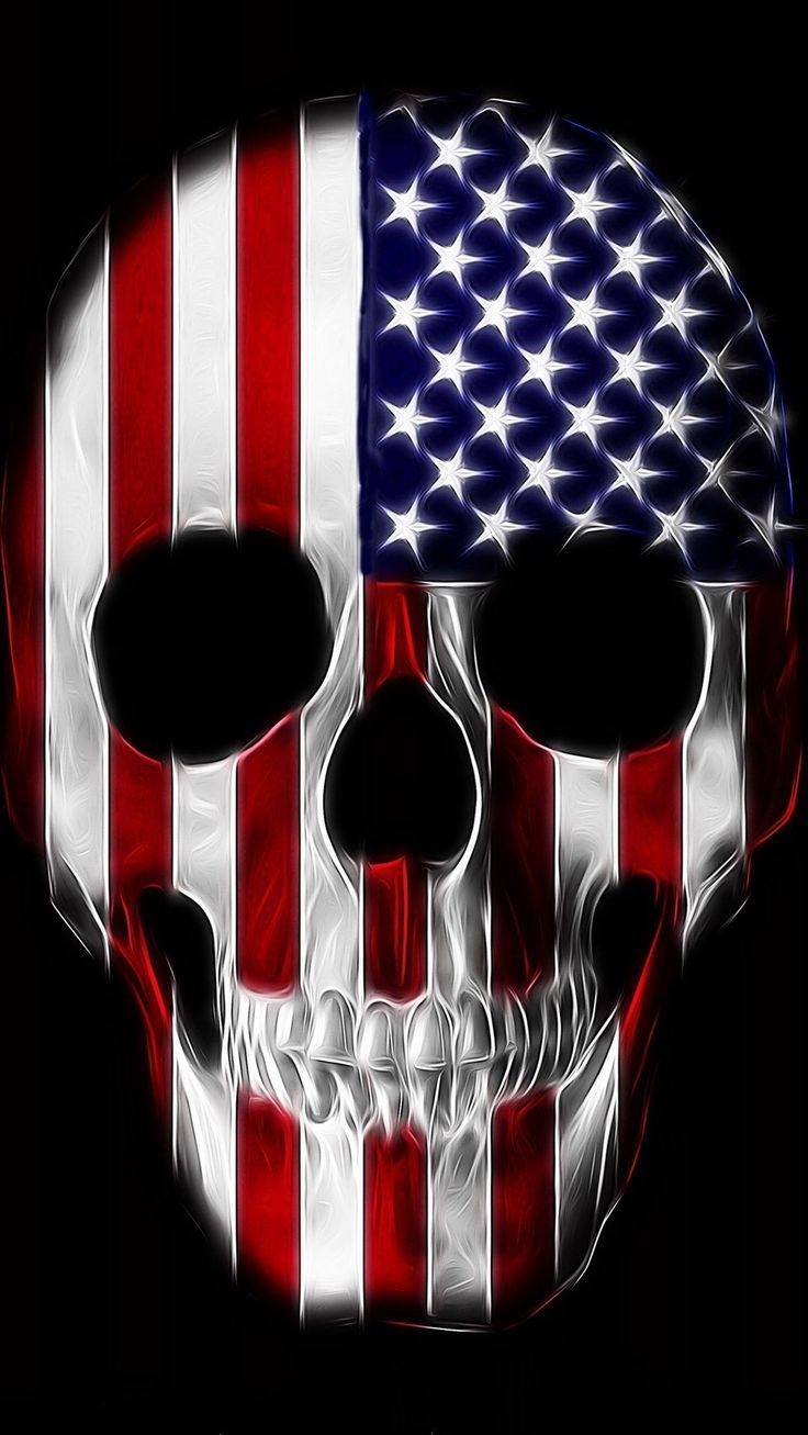 740x1310 Punisher American Flag Wallpaper, Phone