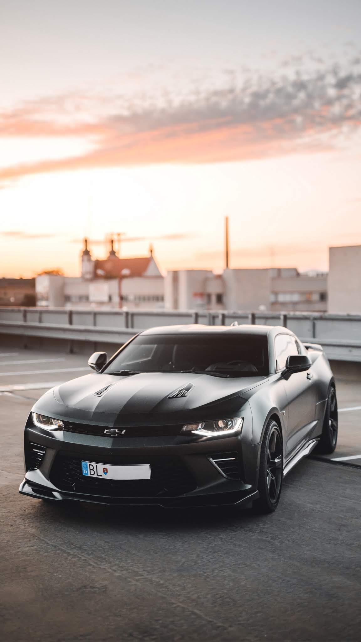 1160x2050 Chevrolet camaro, mobile wallpaper, car, black Mobile Walls, Phone