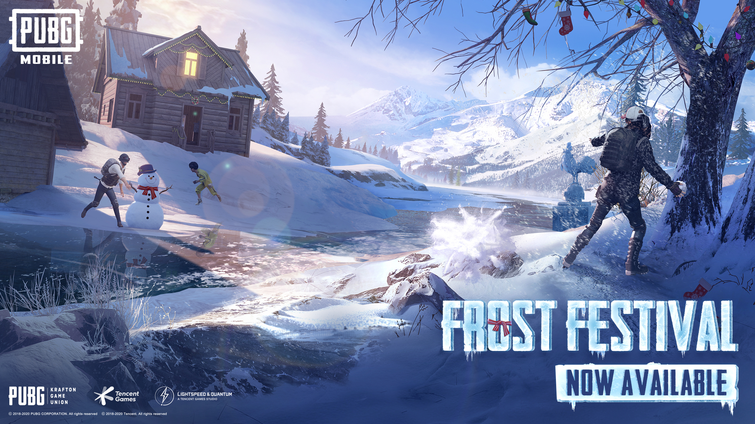 2560x1440 PUBG MOBILE for the ULTIMATE winter showdown! ☃️ The Frost Festival is now available!, Desktop