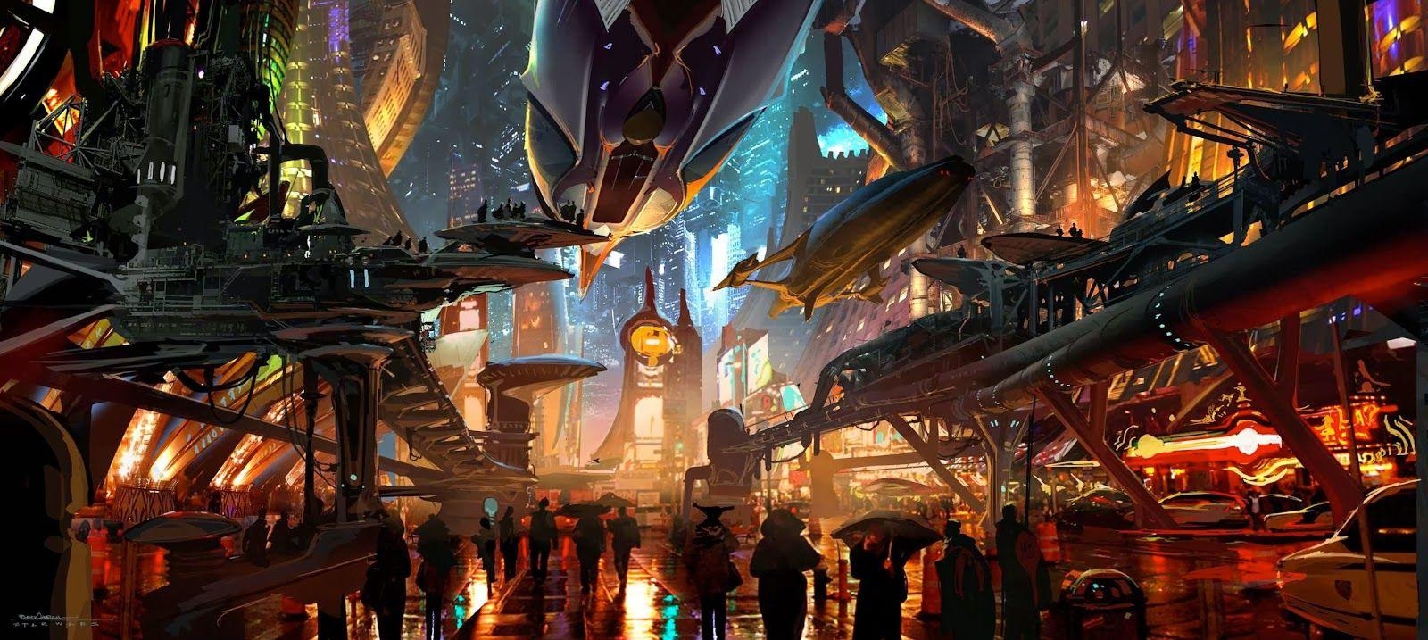 1600x720 The Most Beautiful Slums in the Galaxy (The History of the Coruscant Underworld), Dual Screen