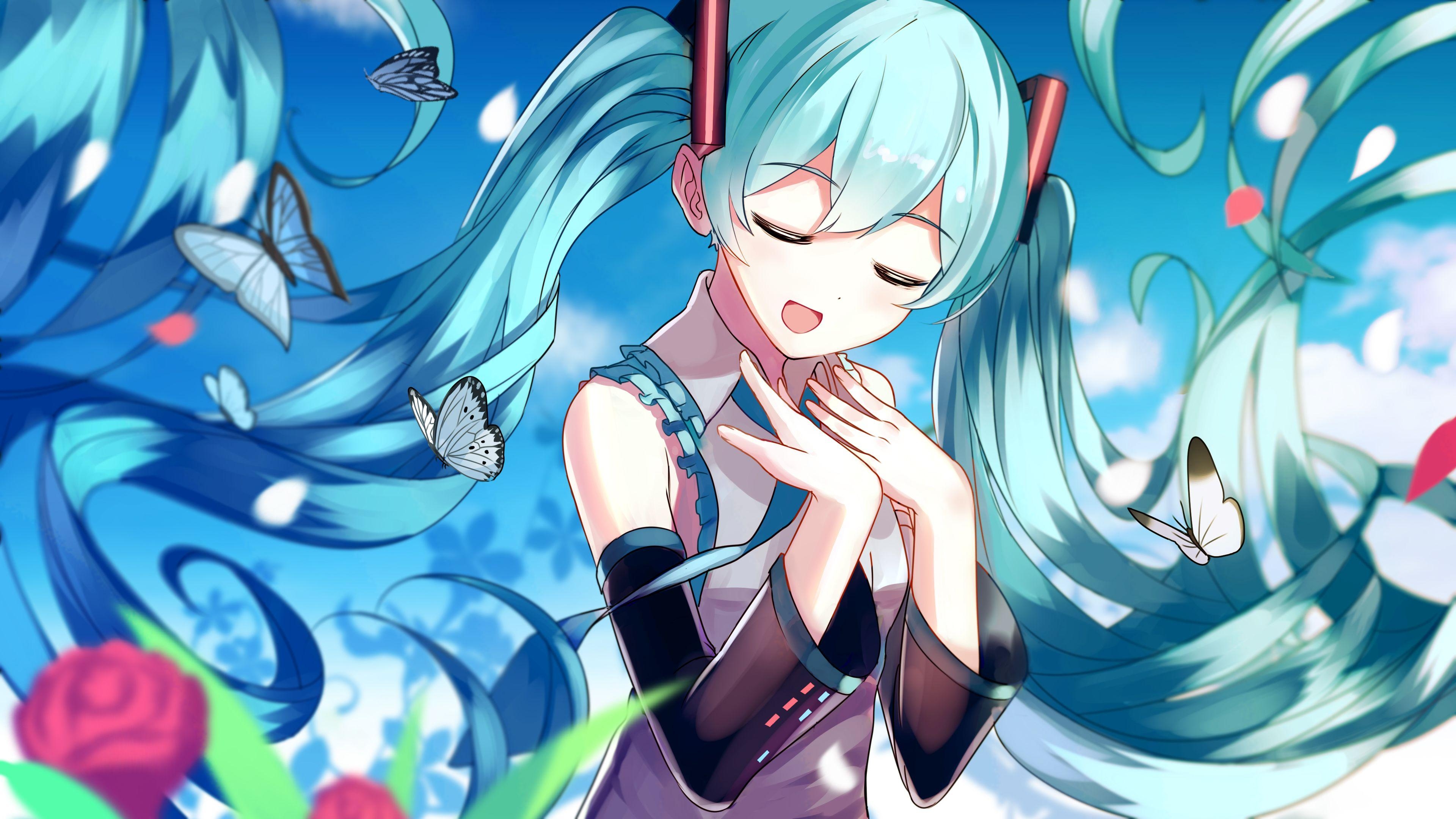 3840x2160 Anime Hatsune Miku Wallpaper Hdwalpaperlist.com, Desktop