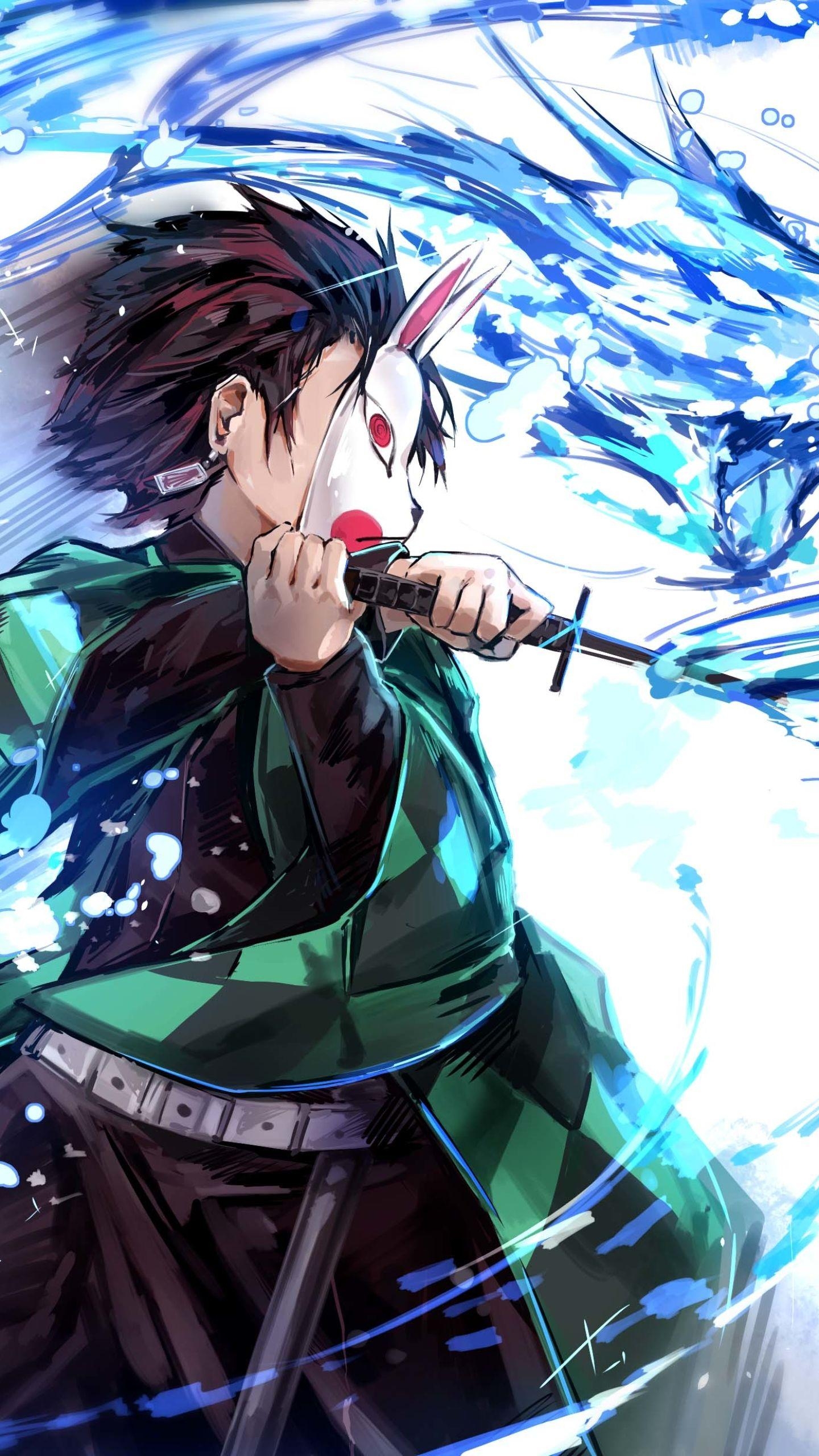 1440x2560 Demon Slayer Tanjiro Wallpaper Free Demon Slayer Tanjiro Background, Phone