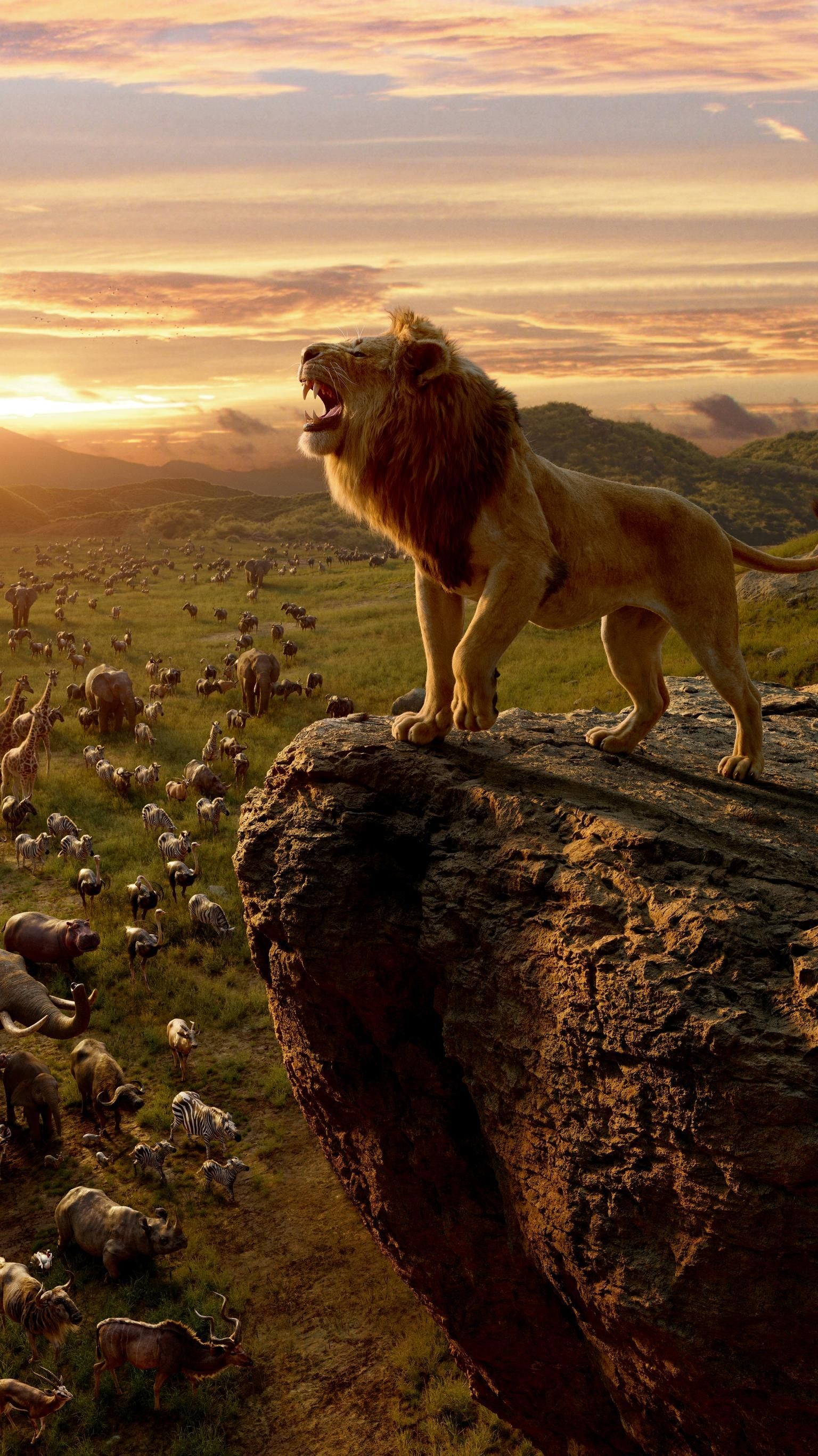 1540x2740 The Lion King (2019) Phone Wallpaper. Disney. Lion king, Phone