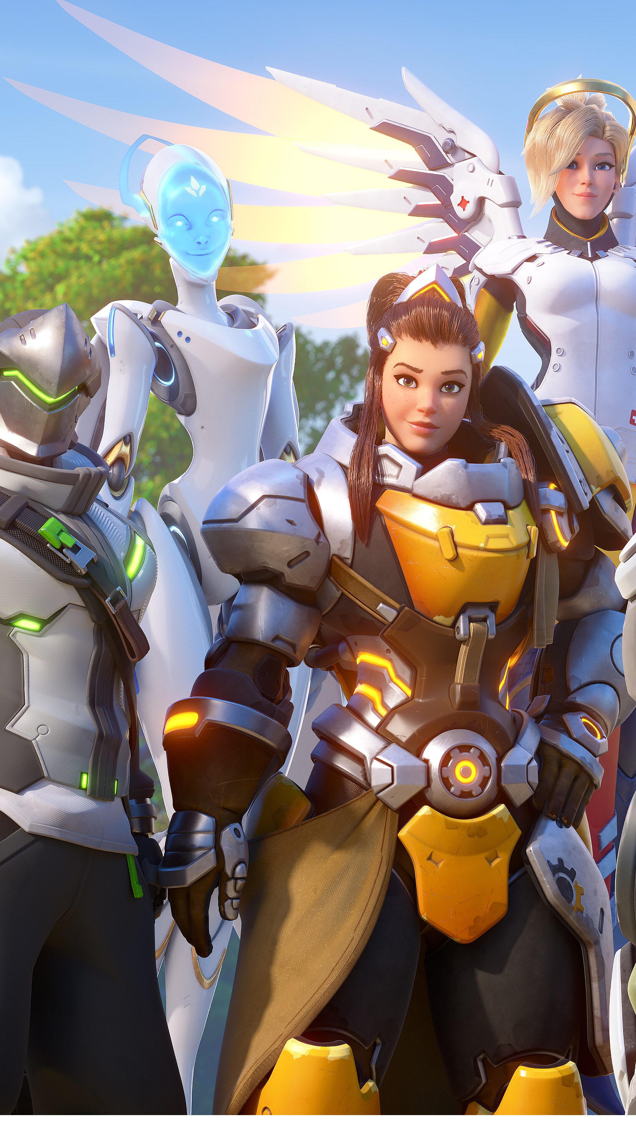 2160x3840 Overwatch Group, Characters HD Gallery HD Wallpaper, Phone