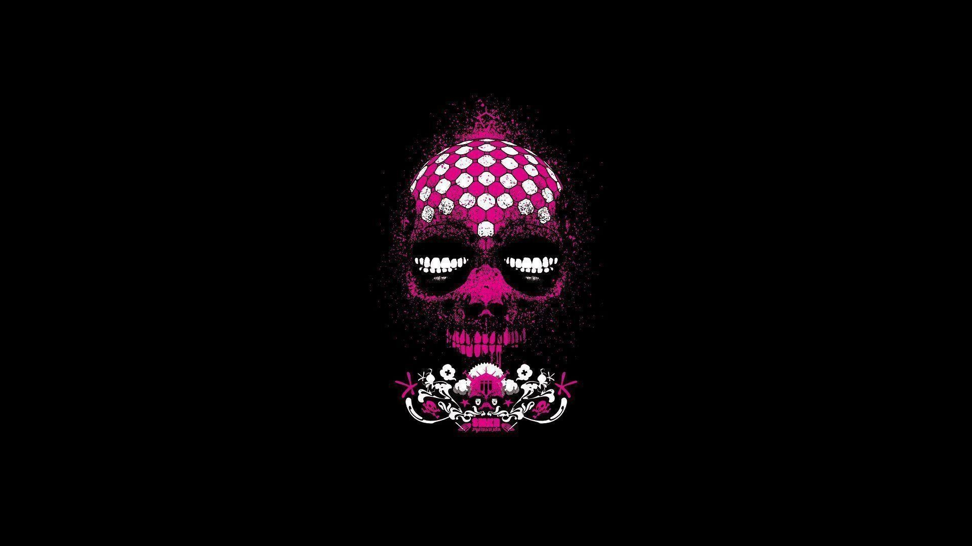 1920x1080 Free Pink Pop Skull Wallpaper, Free Pink Pop Skull HD Wallpaper, Desktop