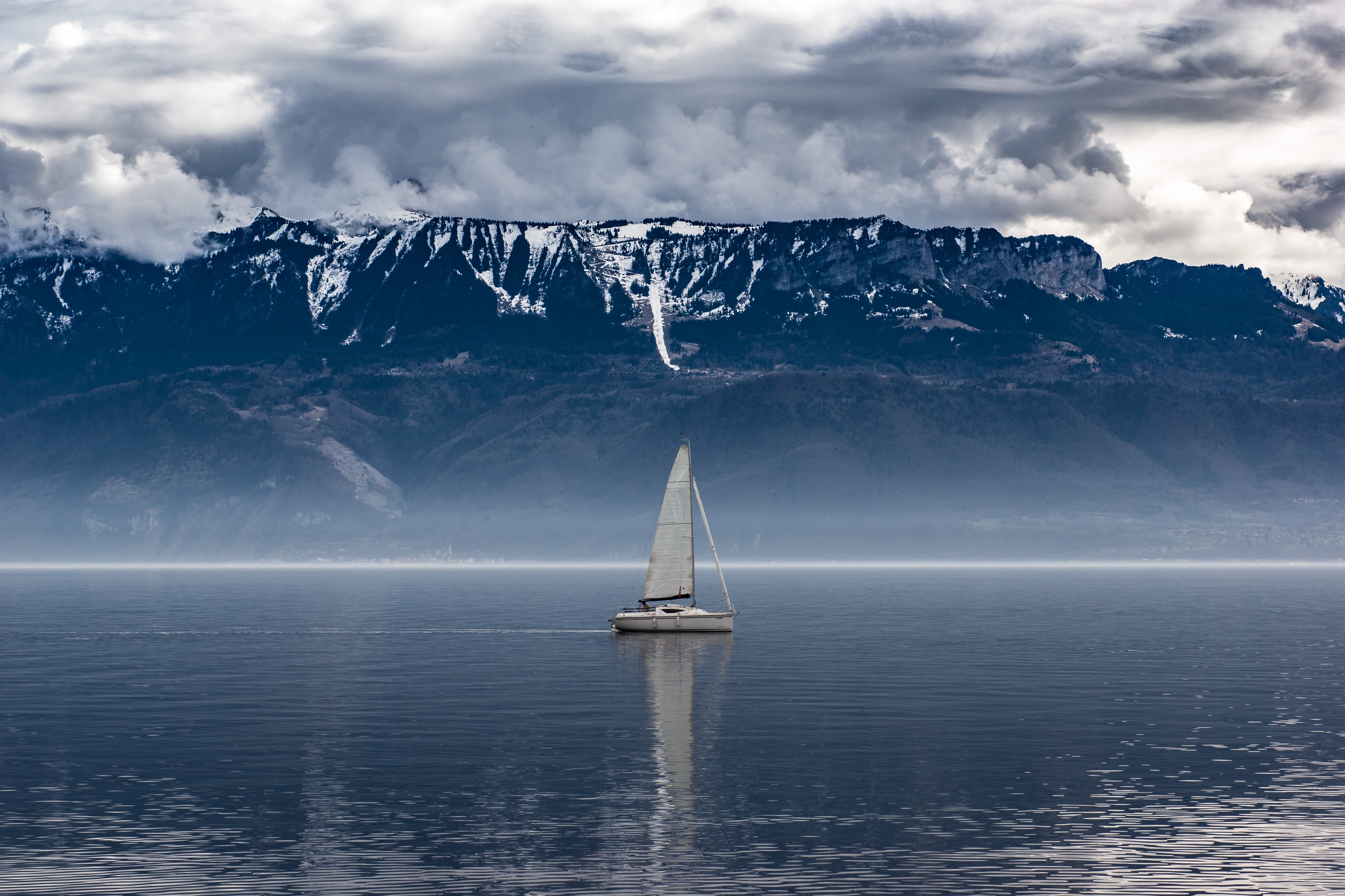 3000x2000 Sailboat Seascape Landscape 1440P Resolution HD 4k Wallpaper, Image, Background, Photo and Picture, Desktop