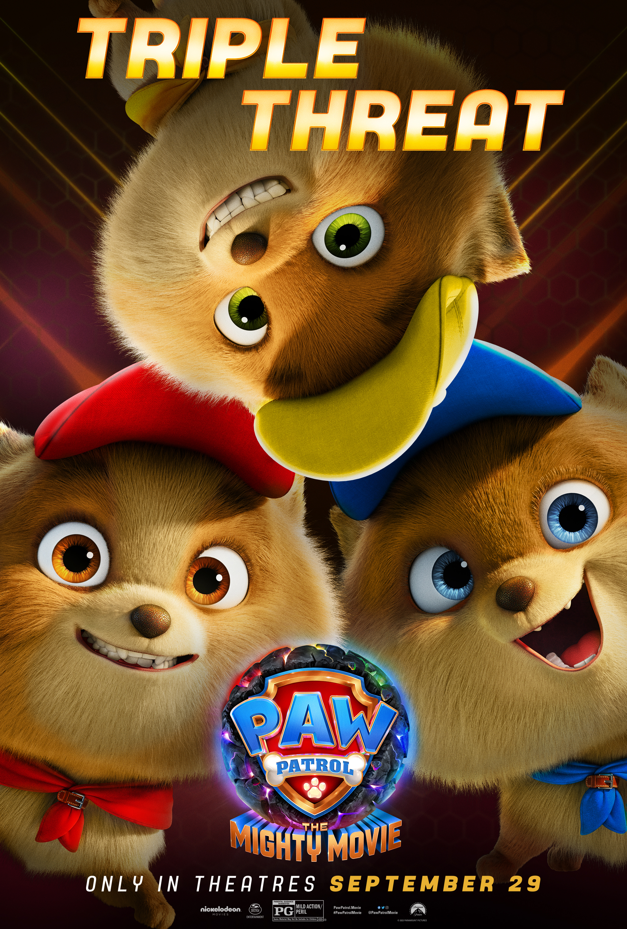 2030x3000 See The Character Posters & The Latest Clip From Paw Patrol: A Mighty Movie, Phone