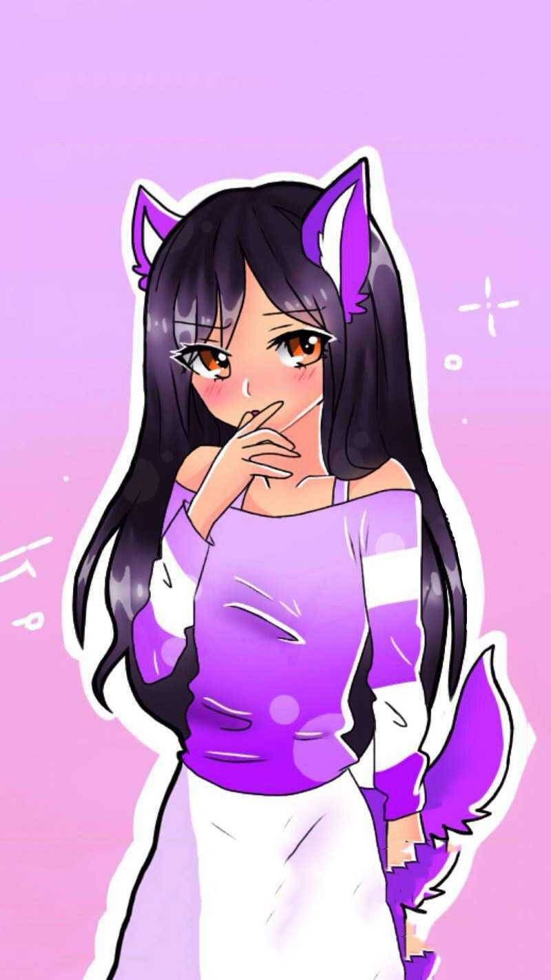 800x1430 Download Aphmau Is Shy Wallpaper, Phone