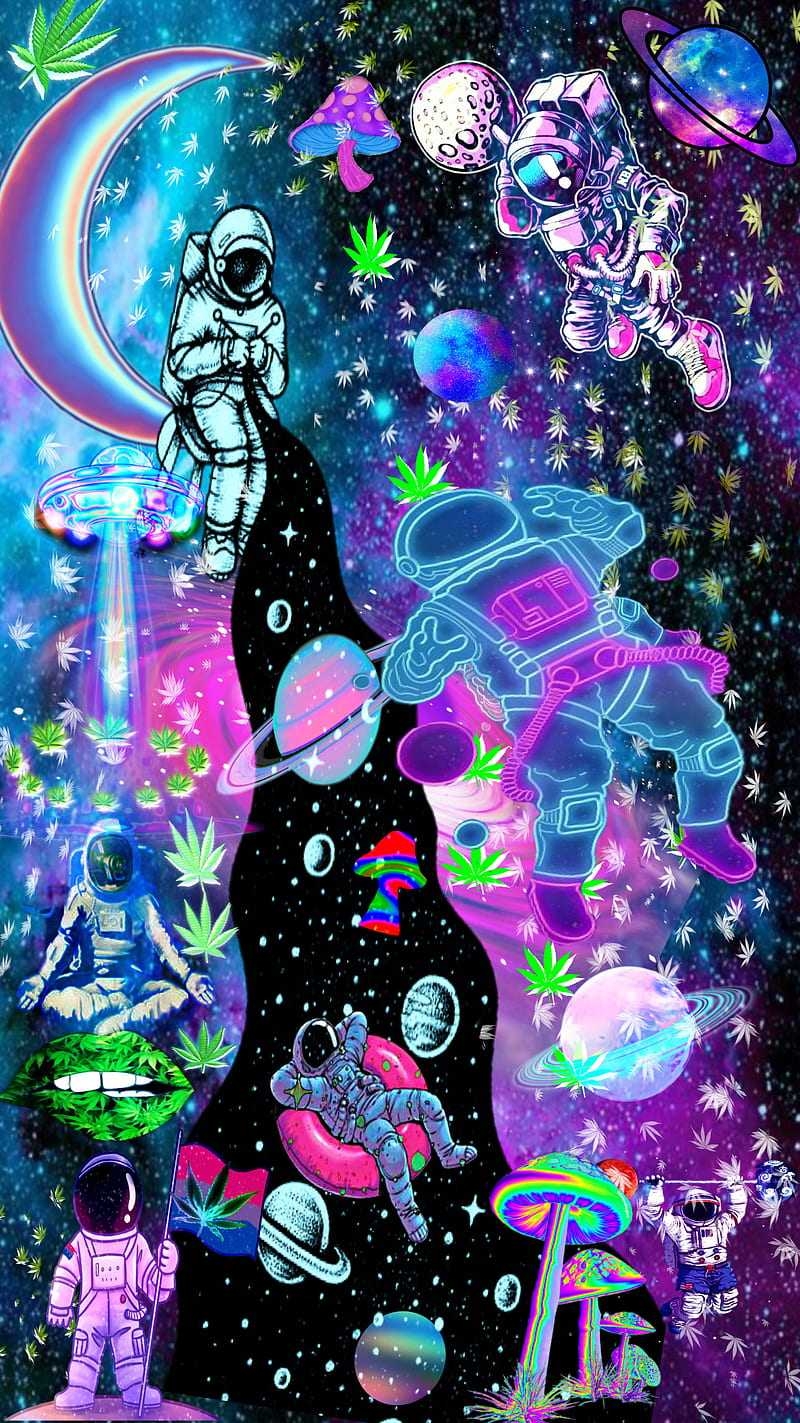 800x1430 Trippy Wallpaper, Phone