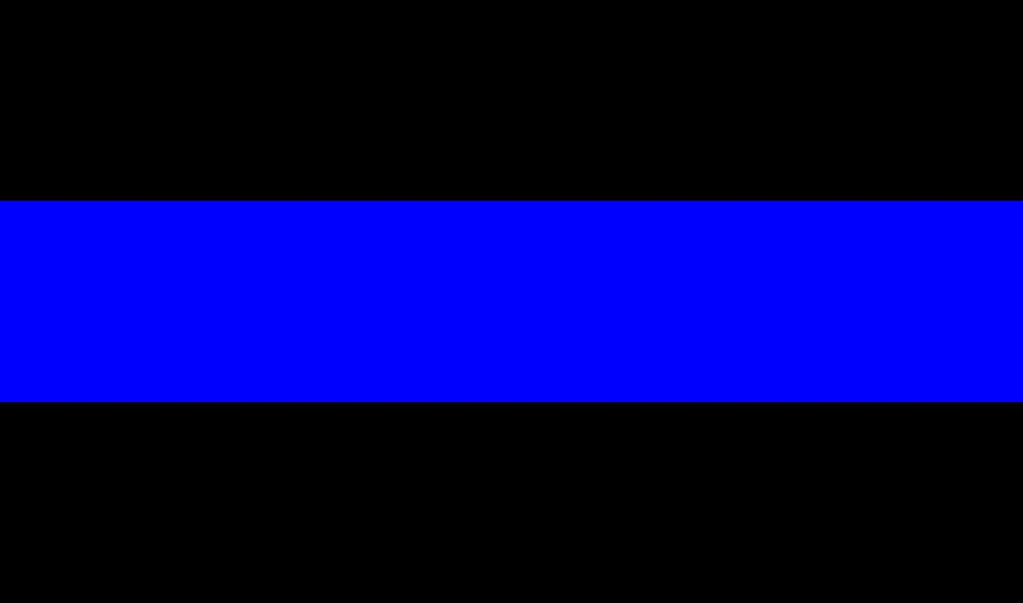 2000x1180 Police Flag Wallpaper, Desktop