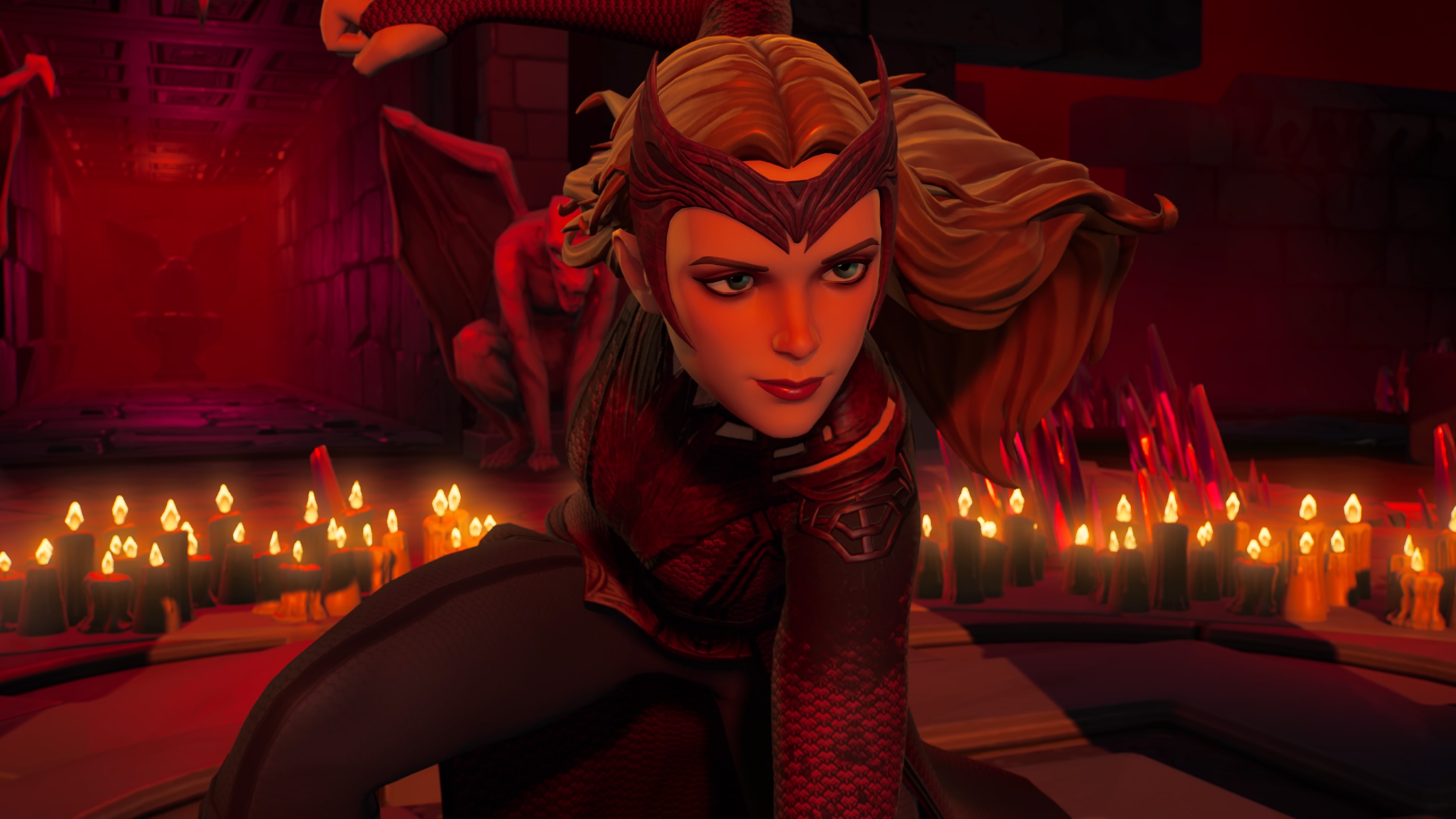 3840x2160 Scarlet Witch Fortnite wallpaper, Desktop