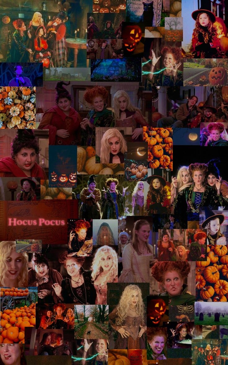 740x1180 Hocus Pocus Collage Wallpaper. Halloween wallpaper iphone, Halloween wallpaper iphone background, Halloween wallpaper background, Phone