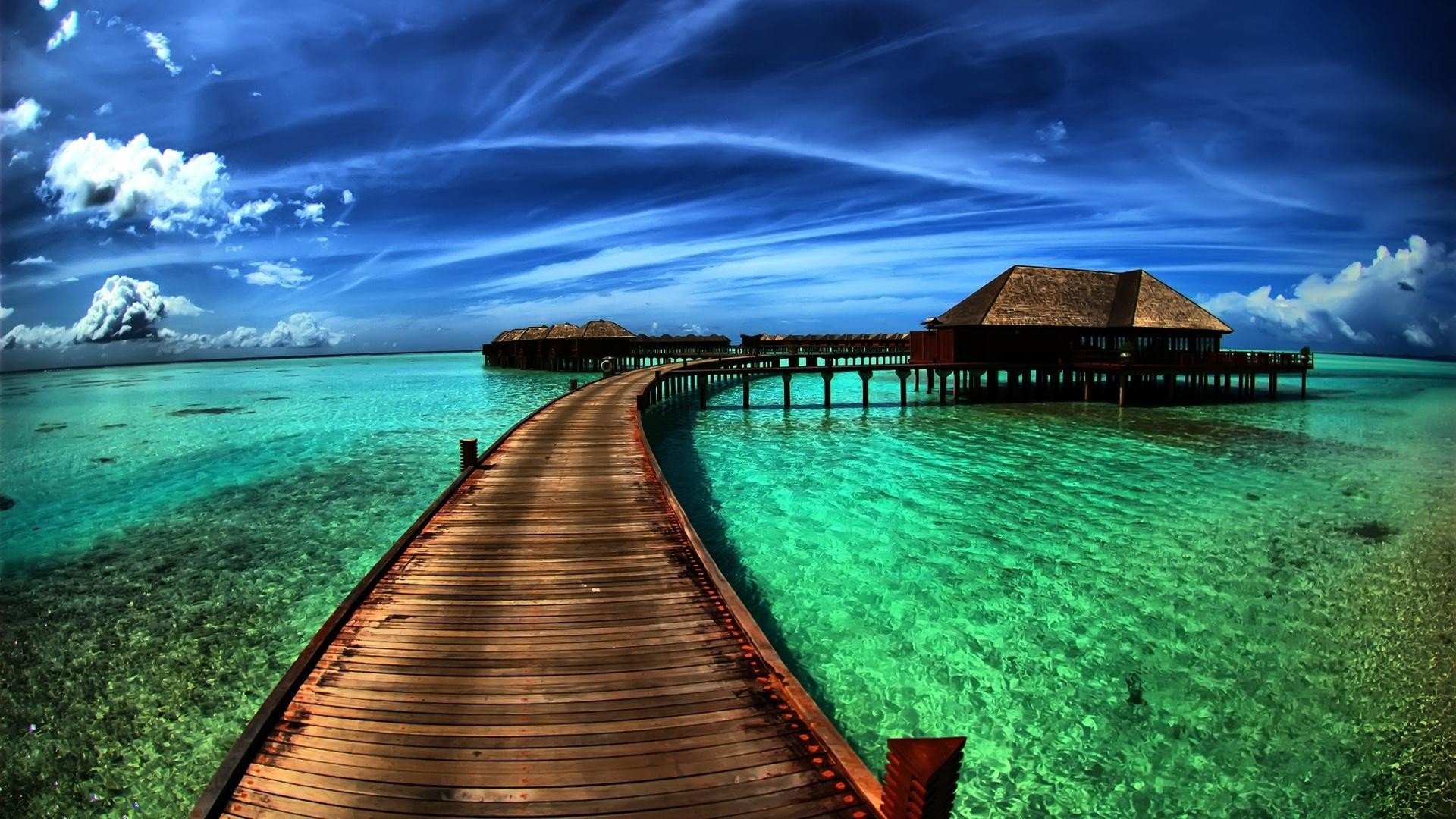 1920x1080 Awesome Beach House HD wallpaper, Desktop