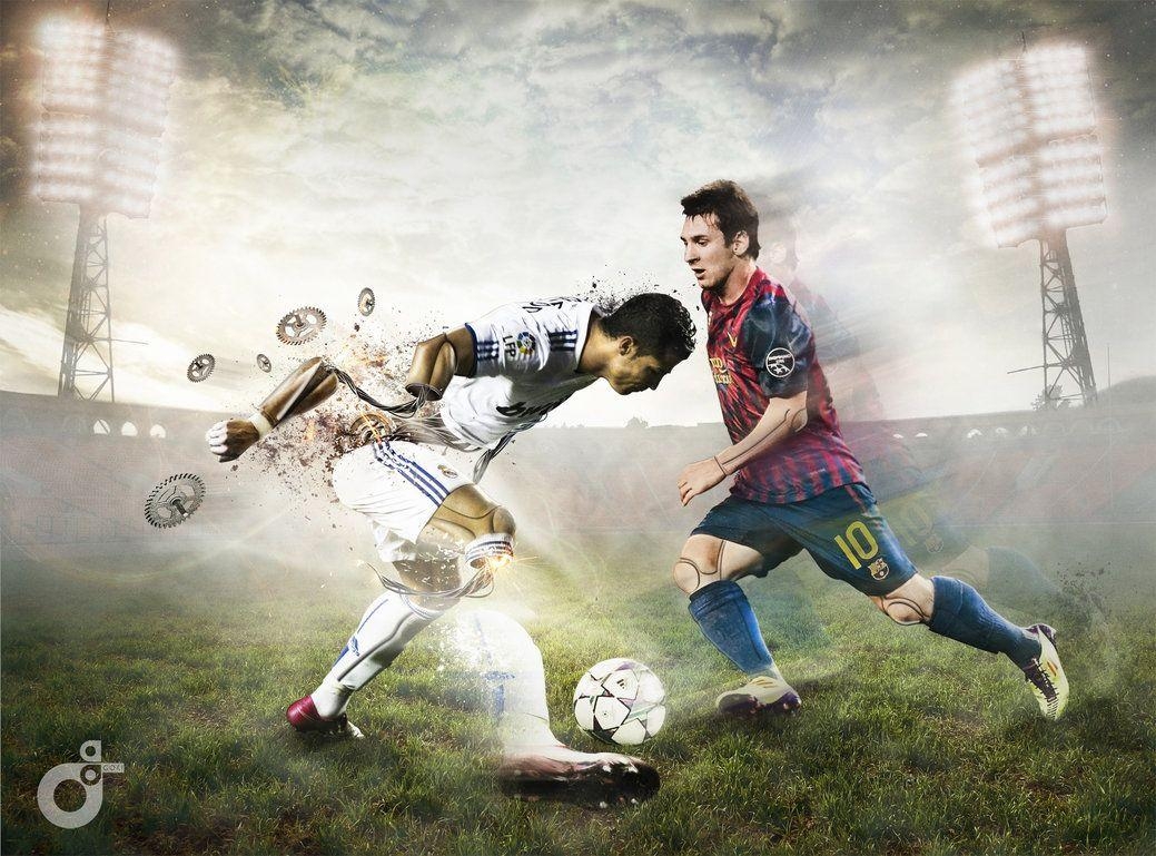 1040x770 Lionel Messi Vs Cristiano Ronaldo Latest HD Wallpaper 2013. Latest, Desktop