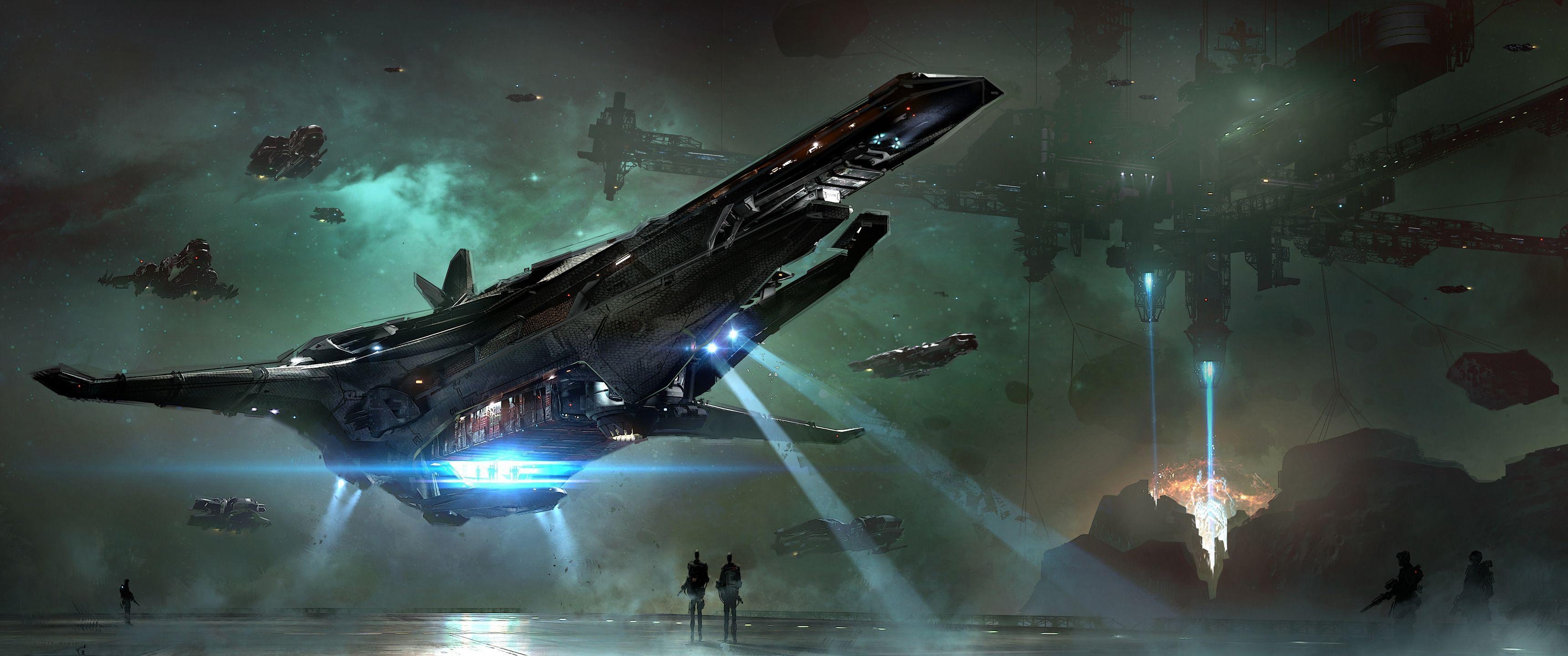 3440x1440 Star Citizen wallpaper [] & [21:9], Dual Screen