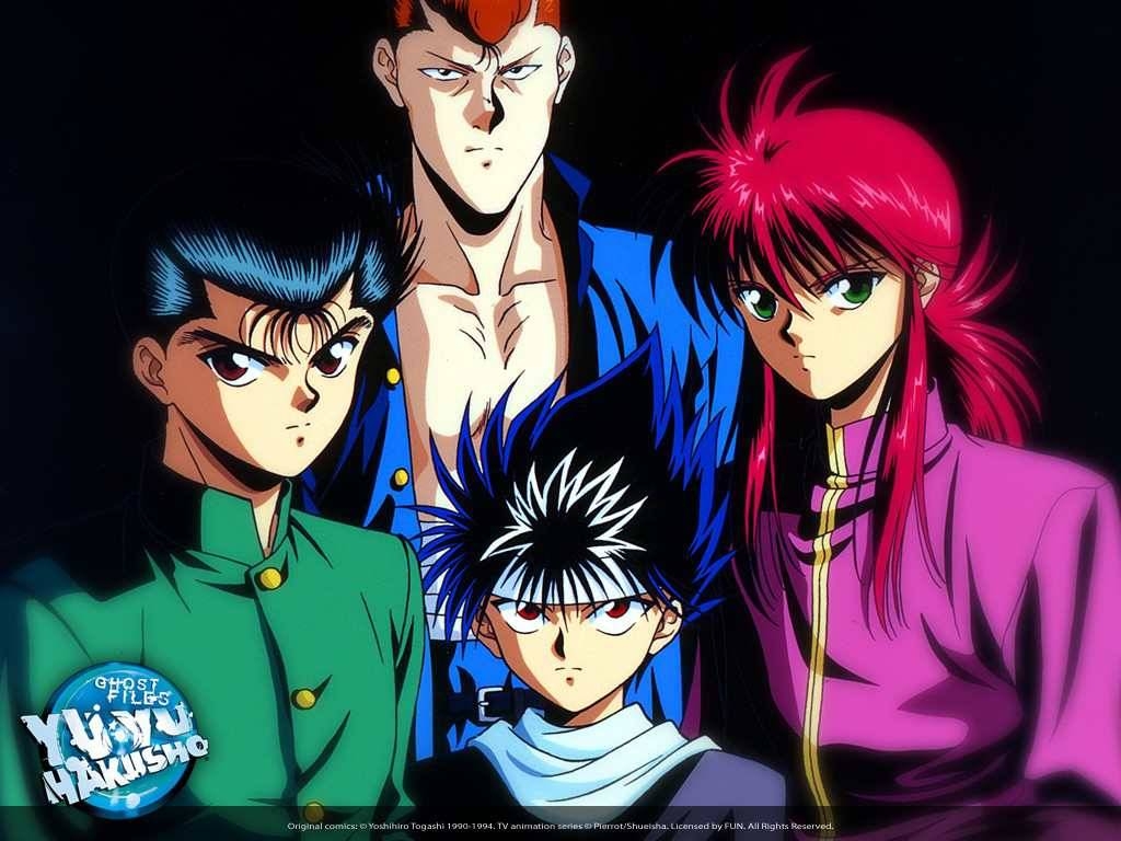 1030x770 four warriors Yu Hakusho Wallpaper, Desktop