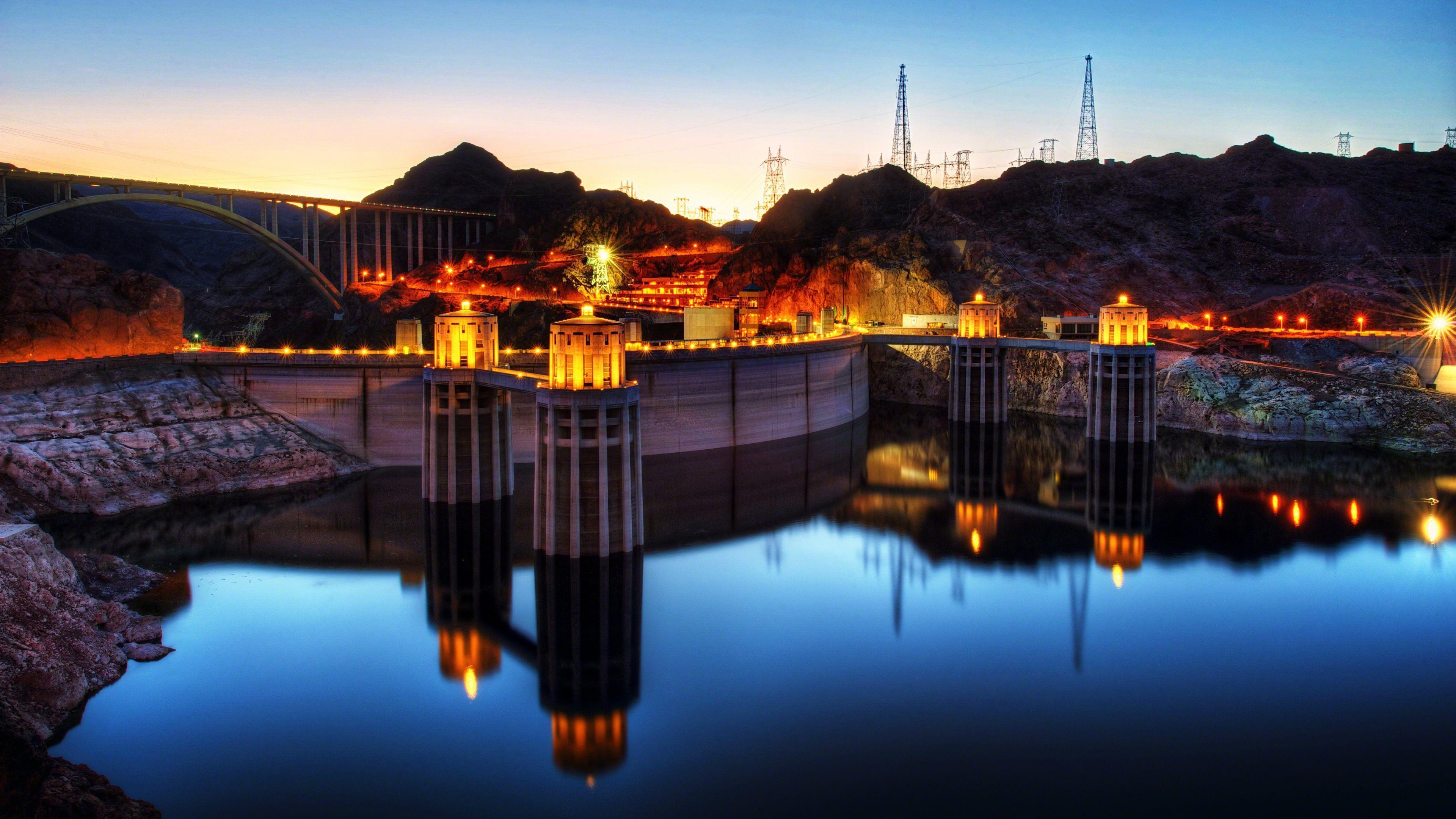 3840x2160 Hoover Dam HD Wallpaper, Desktop