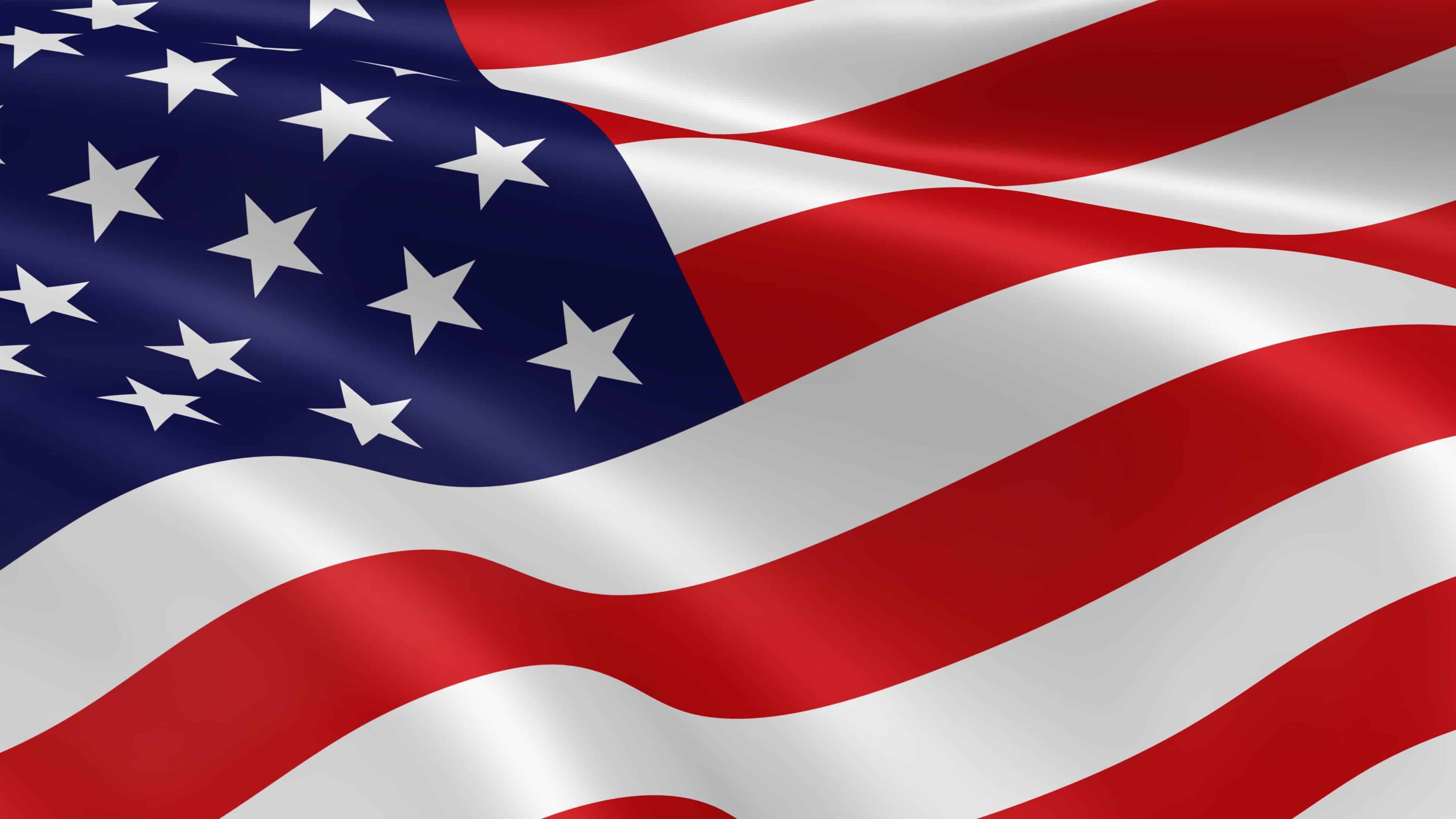 3840x2160 American Flag UHD 4K Wallpaper, Desktop