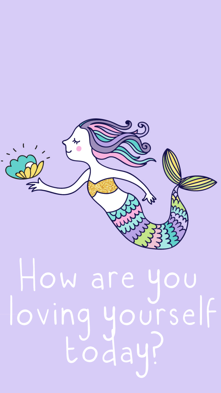 750x1340 Majestic AF Self Care Wallpaper. Unicorns, Mermaids, Self, Phone