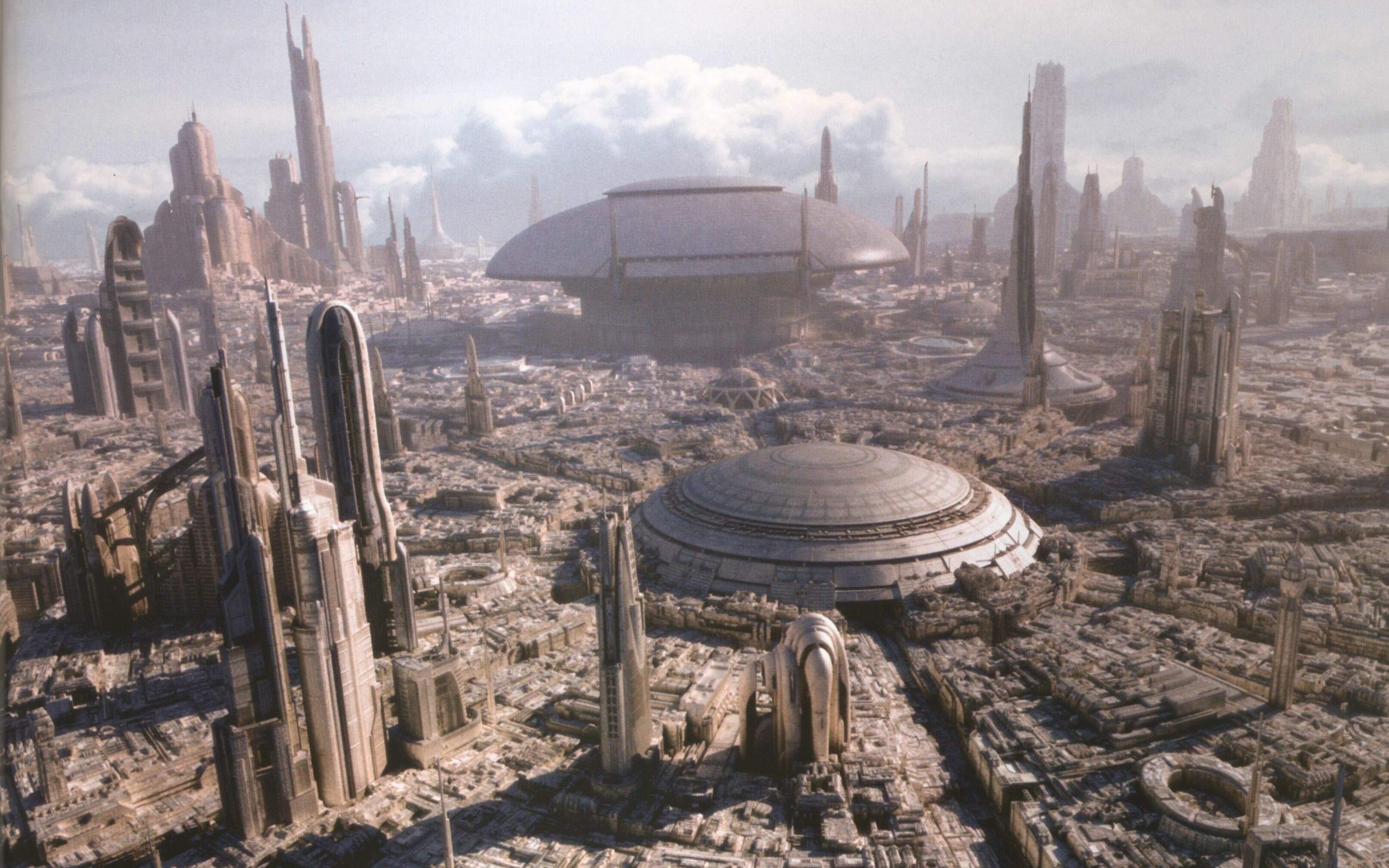 3230x2020 gray dome building Star Wars #Coruscant science fiction K #wallpaper #hdwallpaper #desktop. Star wars wallpaper, Star wars, Dome building, Desktop