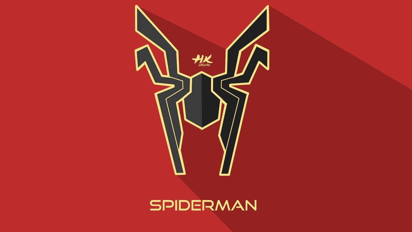 1370x770 Iron Spider Infinity War Logo  Resolution HD 4k, Desktop