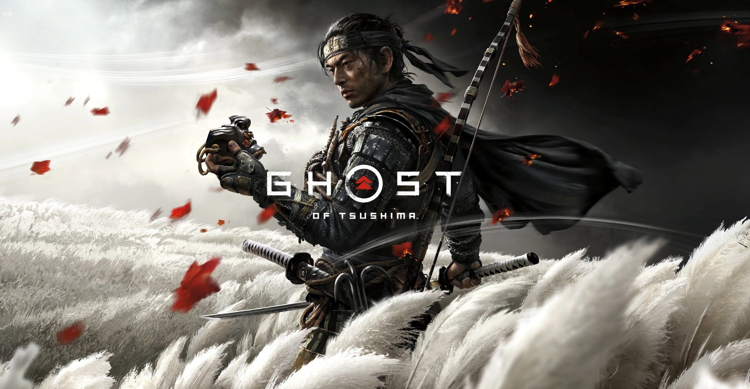 2560x1330 Ghost of Tsushima PC Speculation Hots Up As Only on PlayStation Logo Removed, Desktop