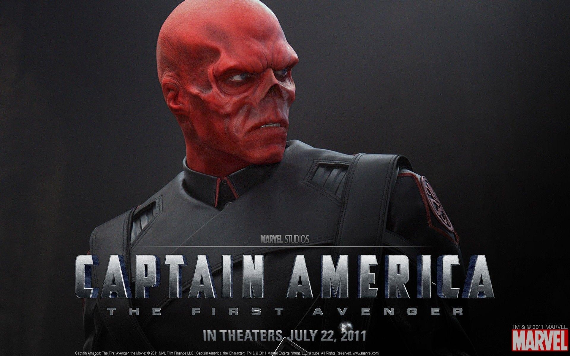 1920x1200 Captain America Wallpaper Red Skull, Desktop