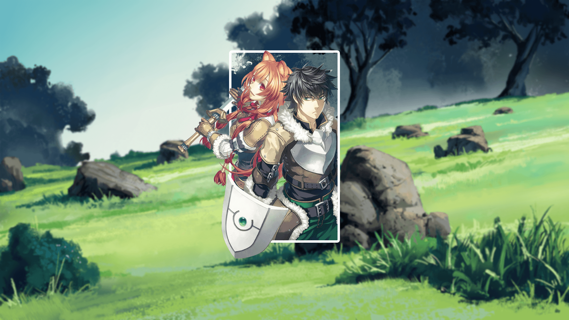 1920x1080 rising of the shield hero, #Iwatani Naofumi, #Raphtalia, #piture, Desktop