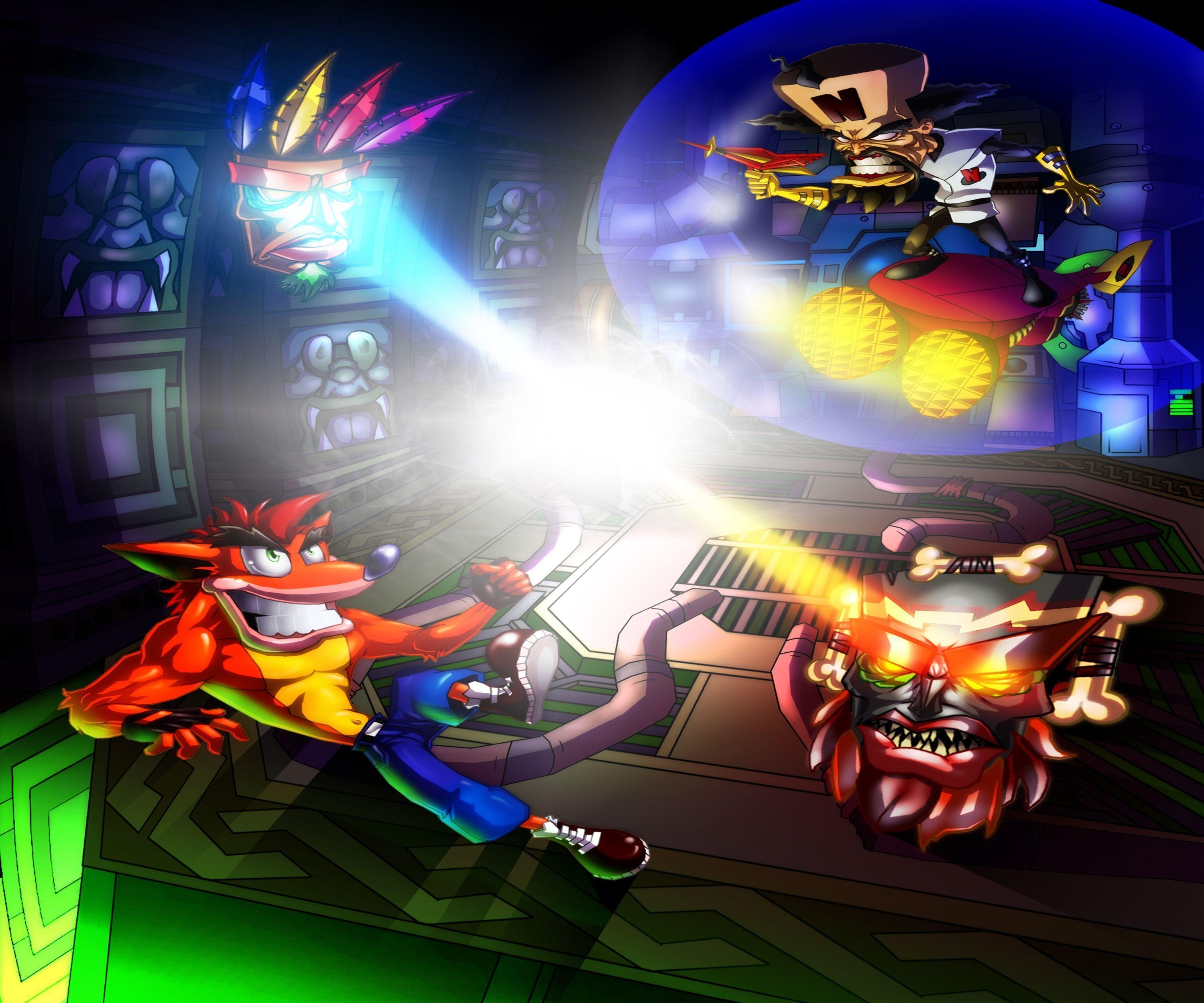 3000x2500 Crash Bandicoot (Character) HD Wallpaper. Background, Desktop