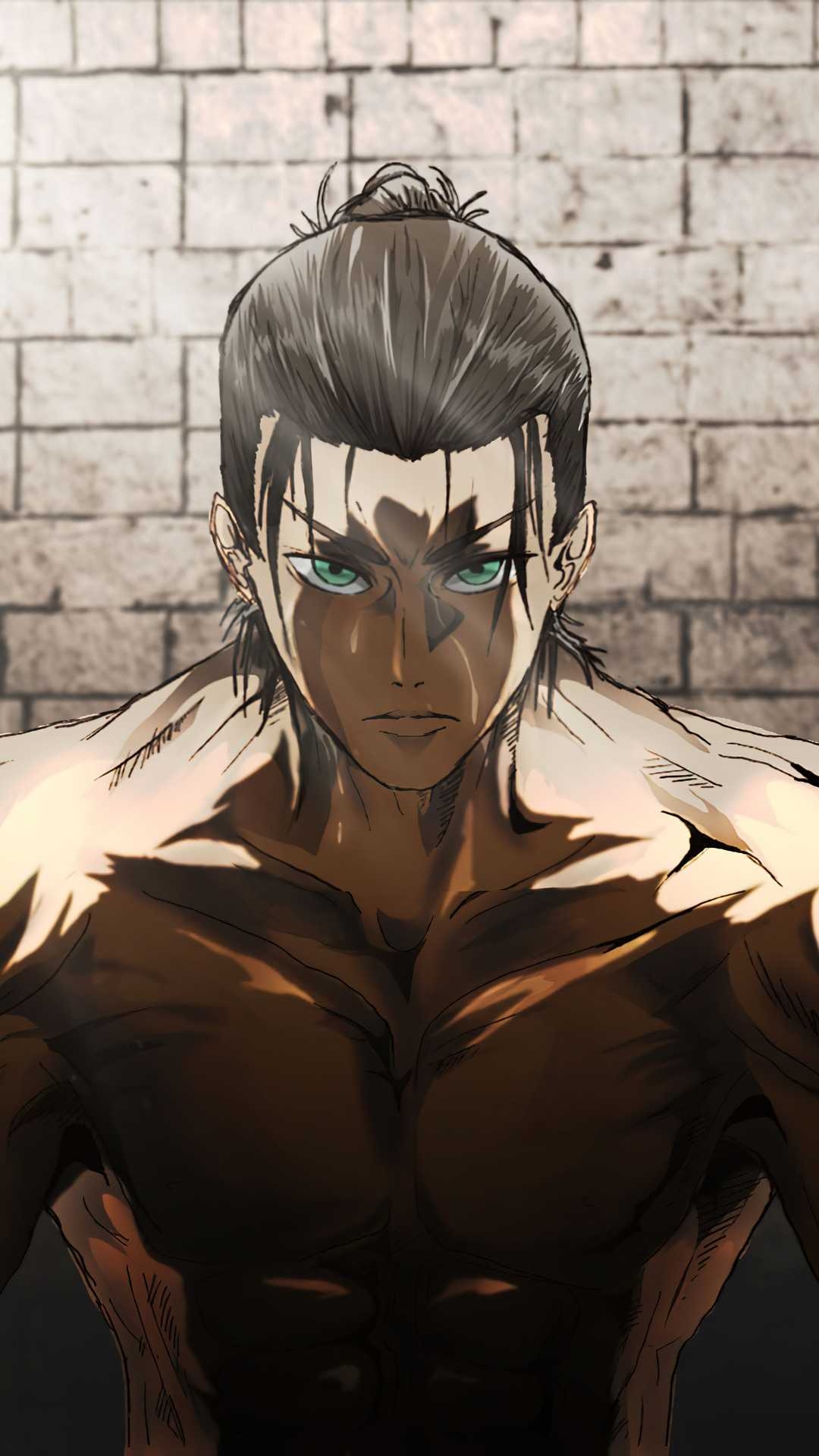 1080x1920 HD Eren Yeager Wallpaper, Phone
