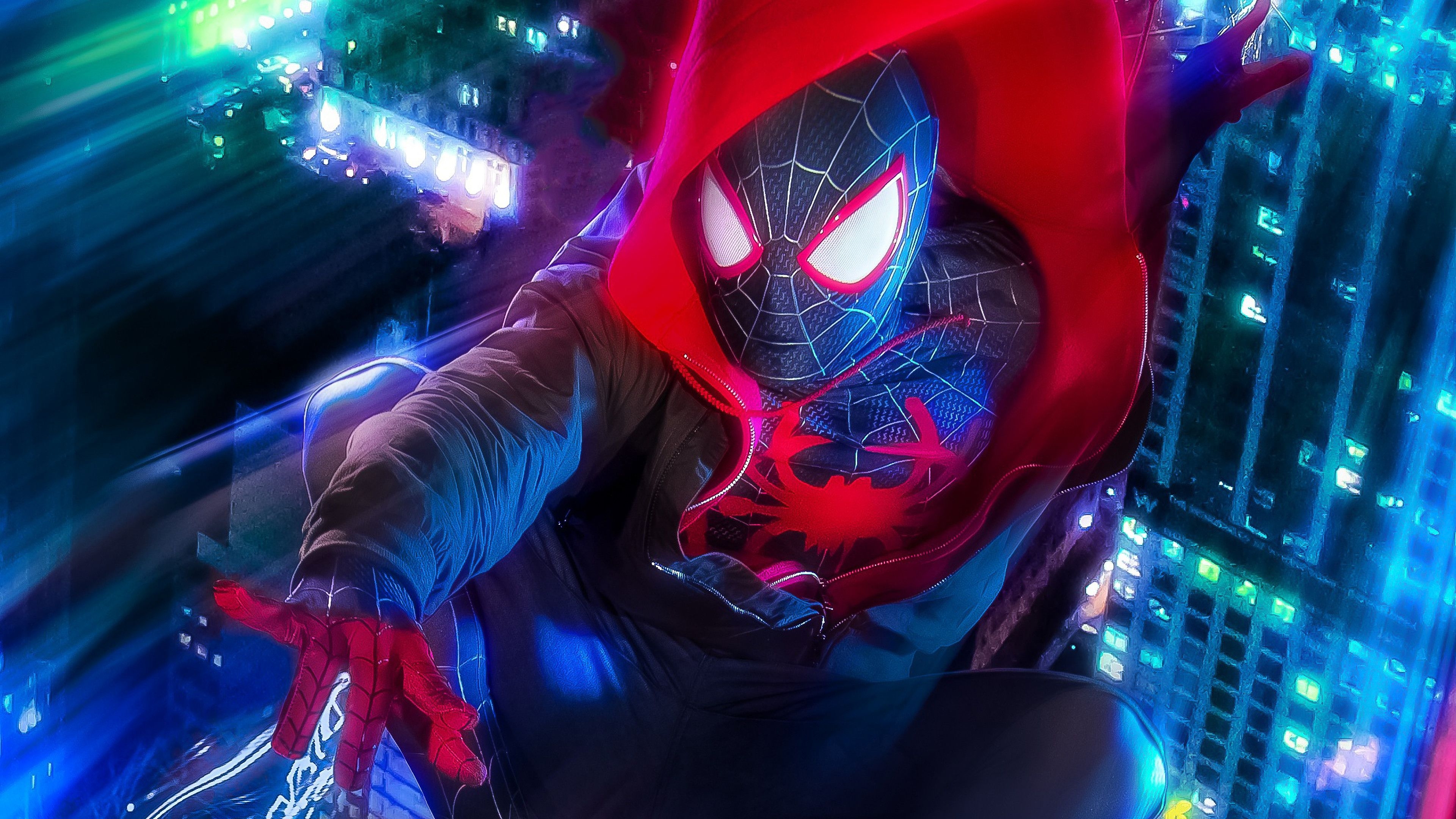 3840x2160 Spider Man: Into The Spider Verse Miles Morales Cosplay 4K, Desktop