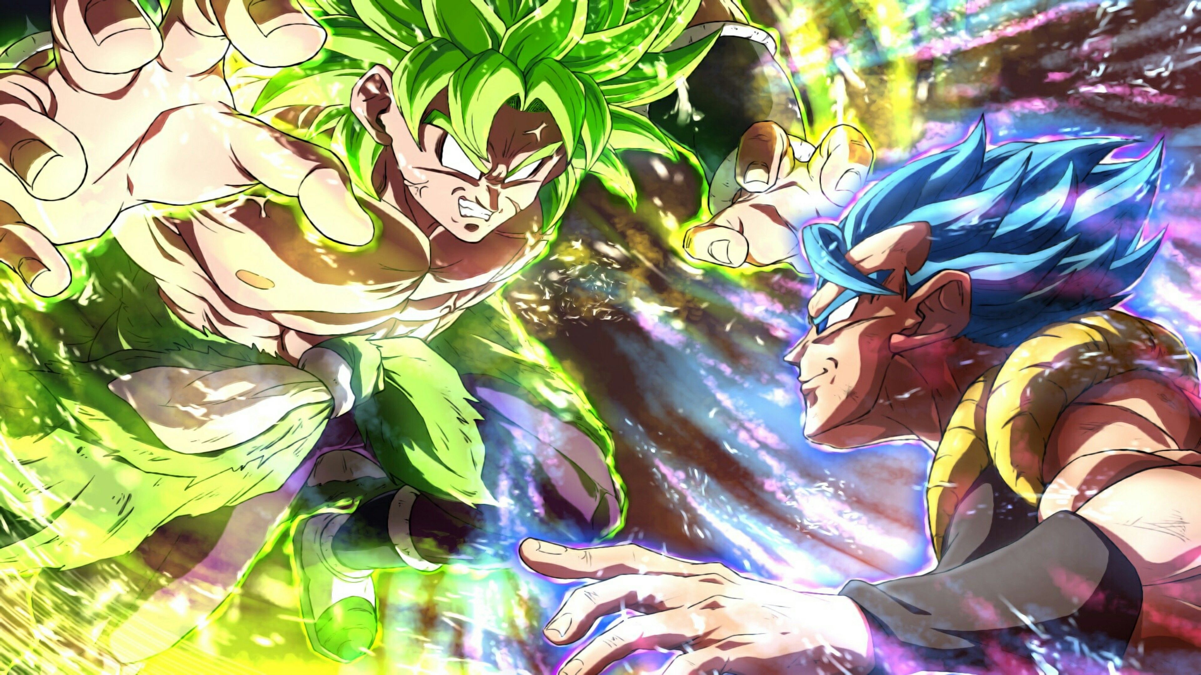 3840x2160 Gogeta vs Broly 2, Desktop