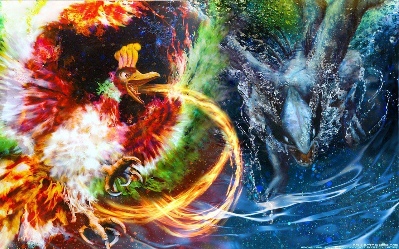 1280x800 Ho Oh (Pokémon) HD Wallpaper And Background Image, Desktop