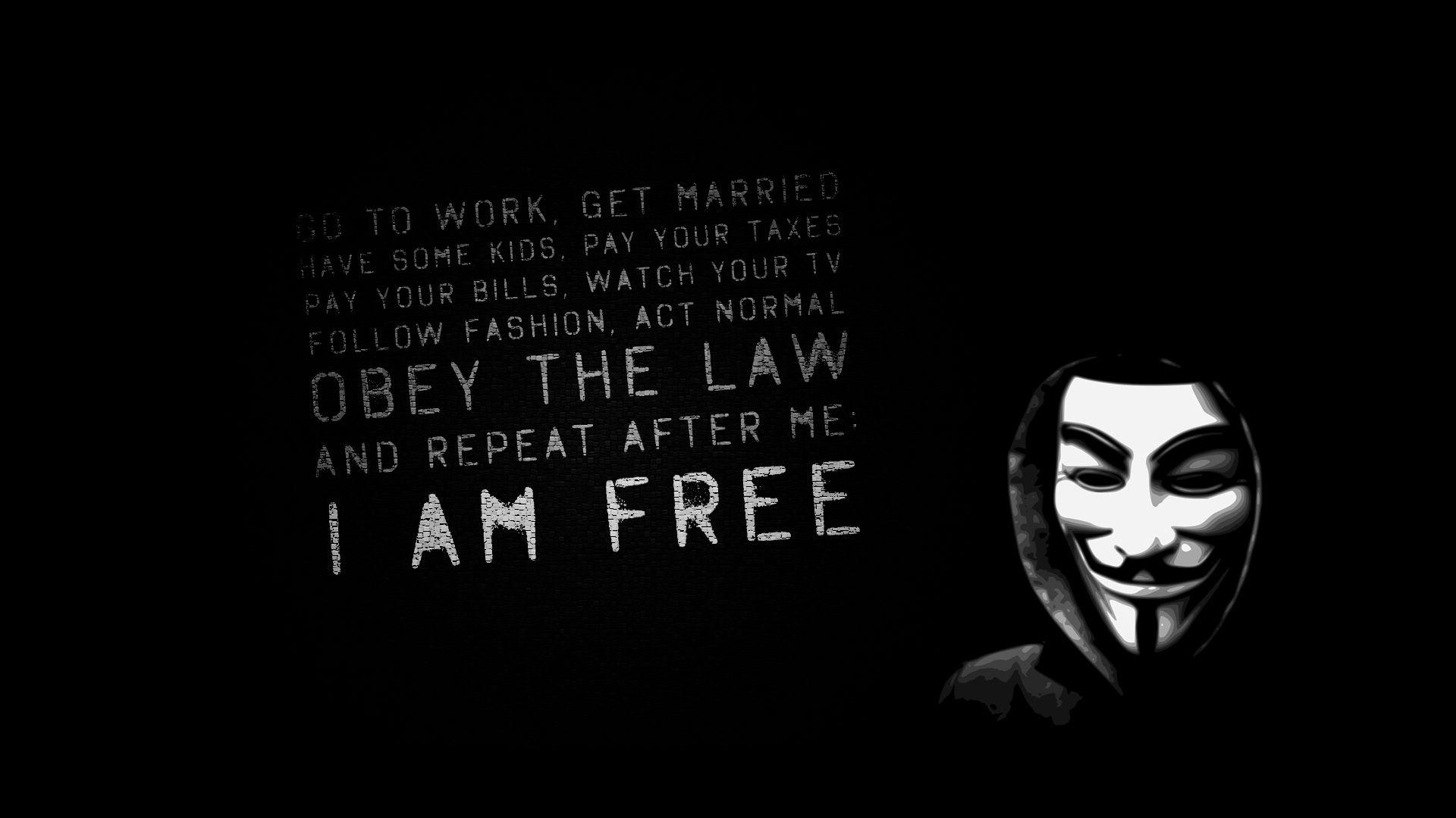 1920x1080 Anonymous HD Wallpaper, Desktop