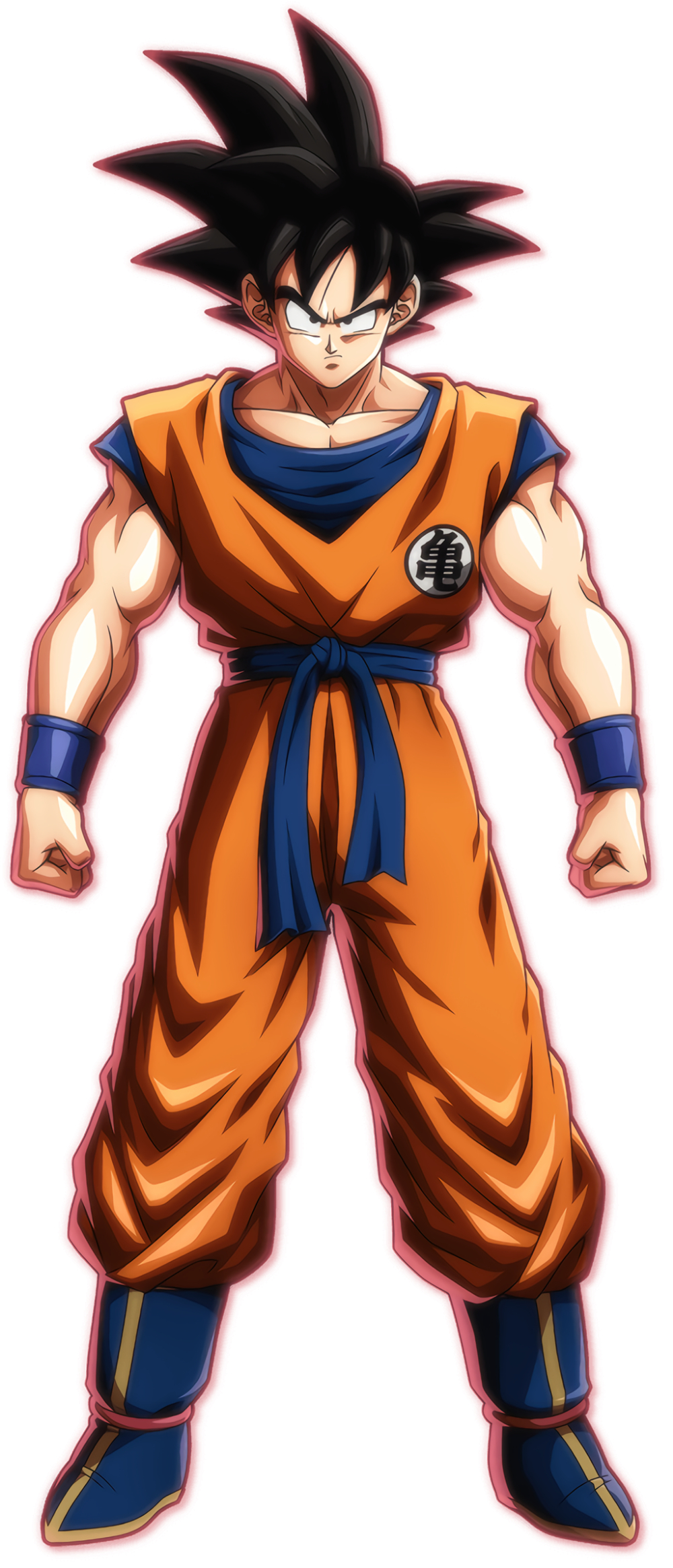 1000x2330 Goku Base (FighterZ Portrait) by.com, Phone