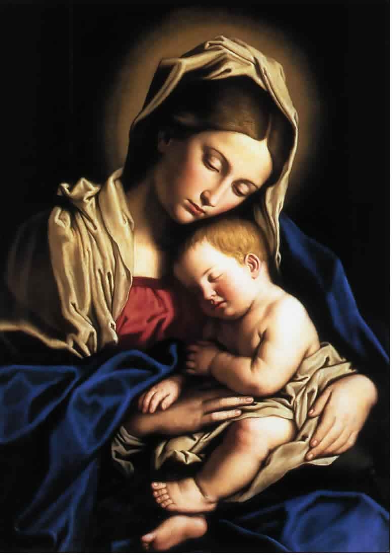 780x1100 Jesus Christ Mother Mary Wallpaper, Phone