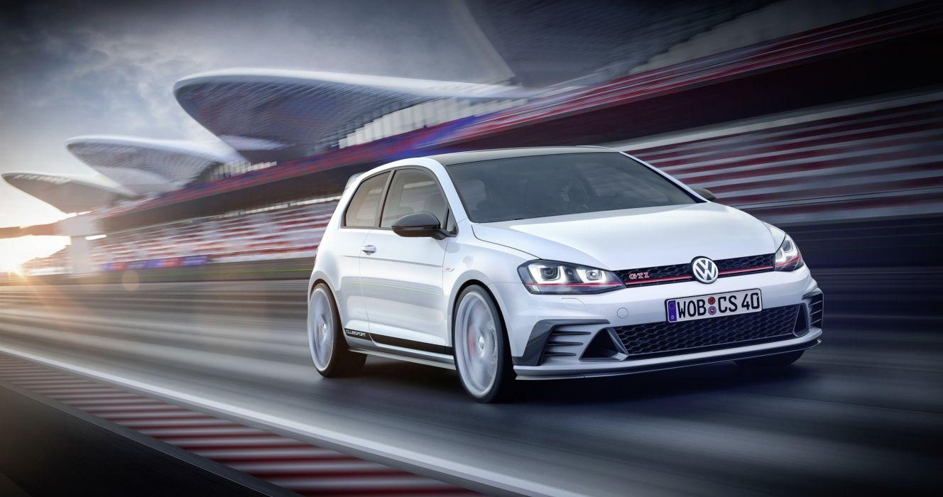 1330x700 Volkswagen Golf GTI Clubsport Concept cars 2015 wallpaper, Desktop