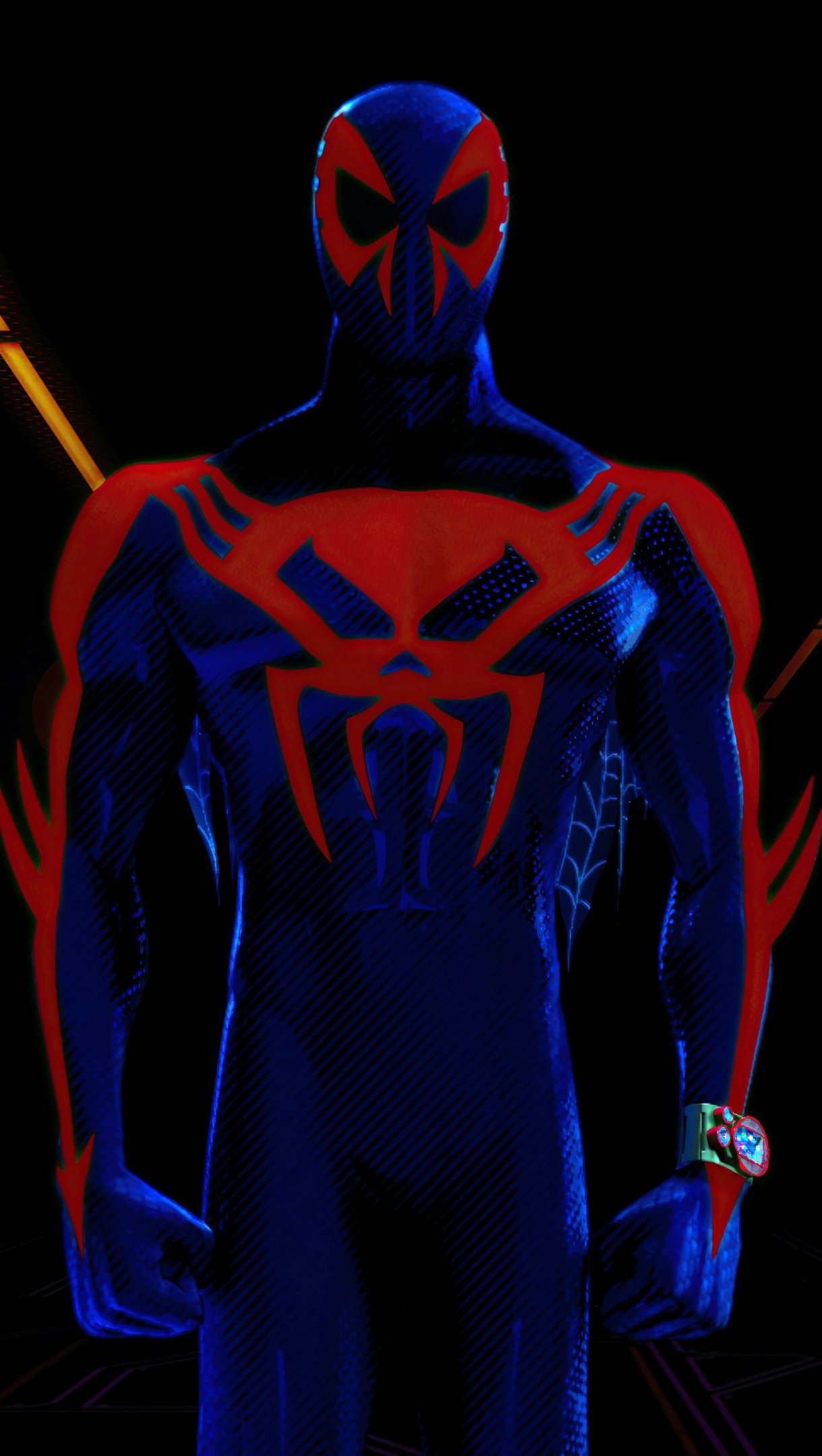 1220x2160 Spider Man 2099 Across The Spider Verse Wallpaper 4k Ultra HD, Phone