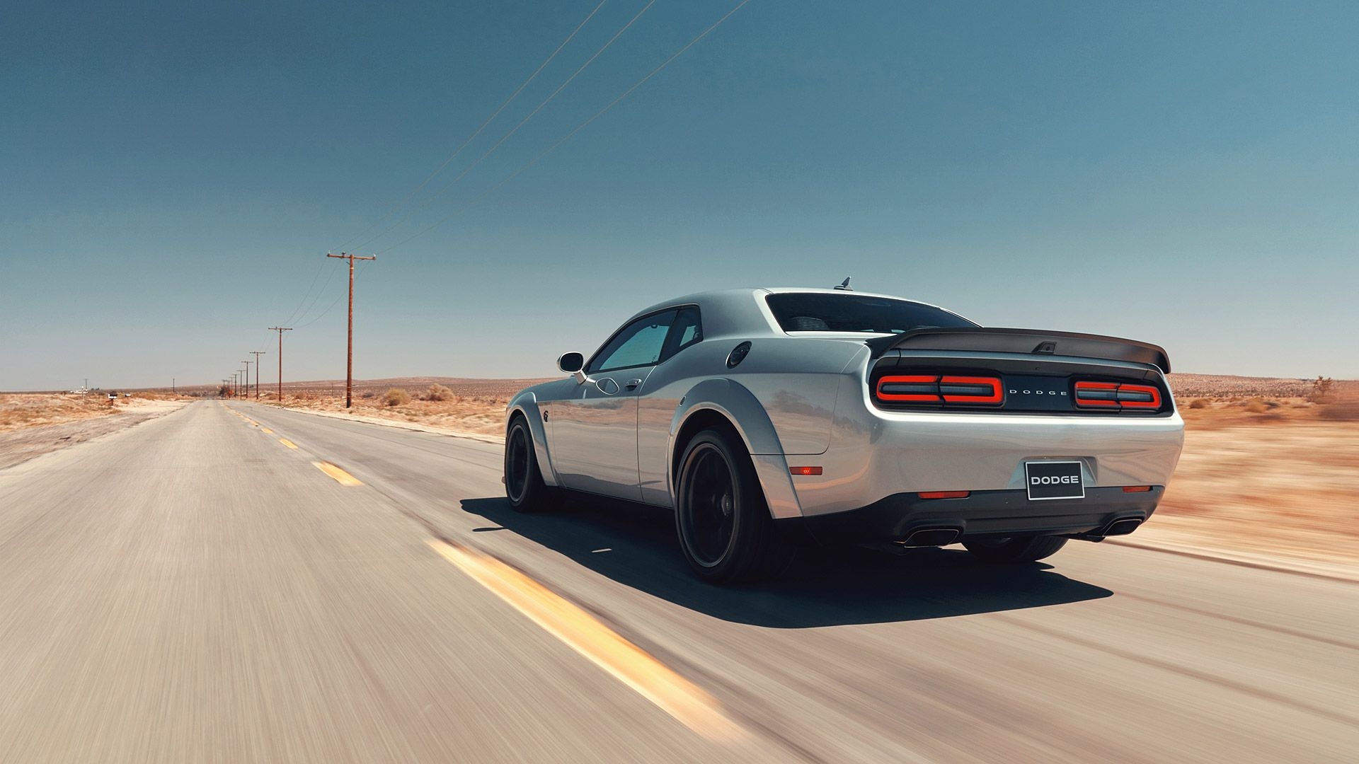 1920x1080 Dodge Challenger Hellcat Redeye Silver, Desktop