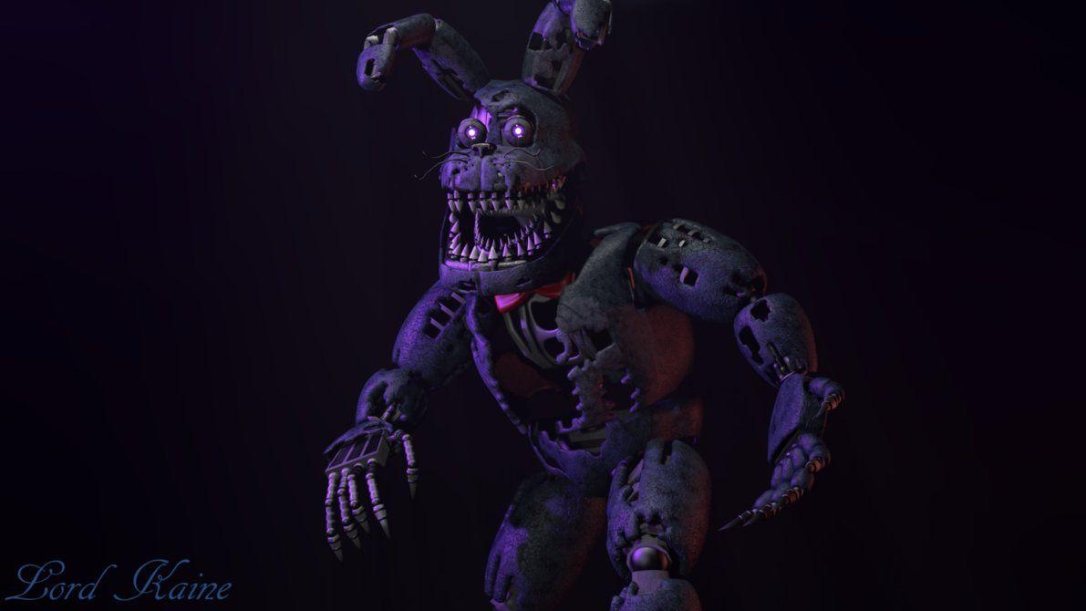 1200x670 Nightmare Bonnie Wallpaper By Lord Kaine, Desktop