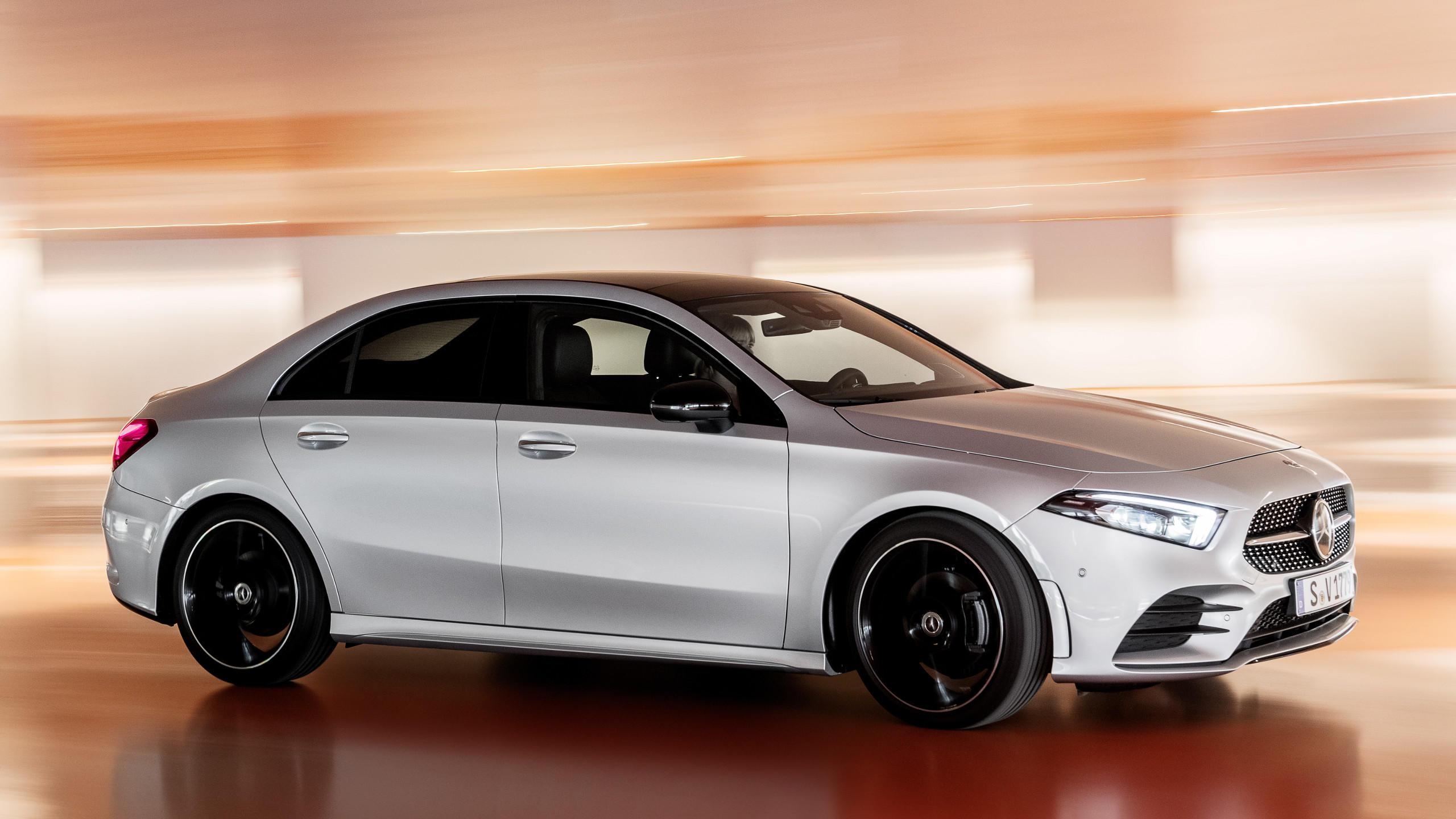 2560x1440 The New Mercedes Benz A Class Saloon, Desktop