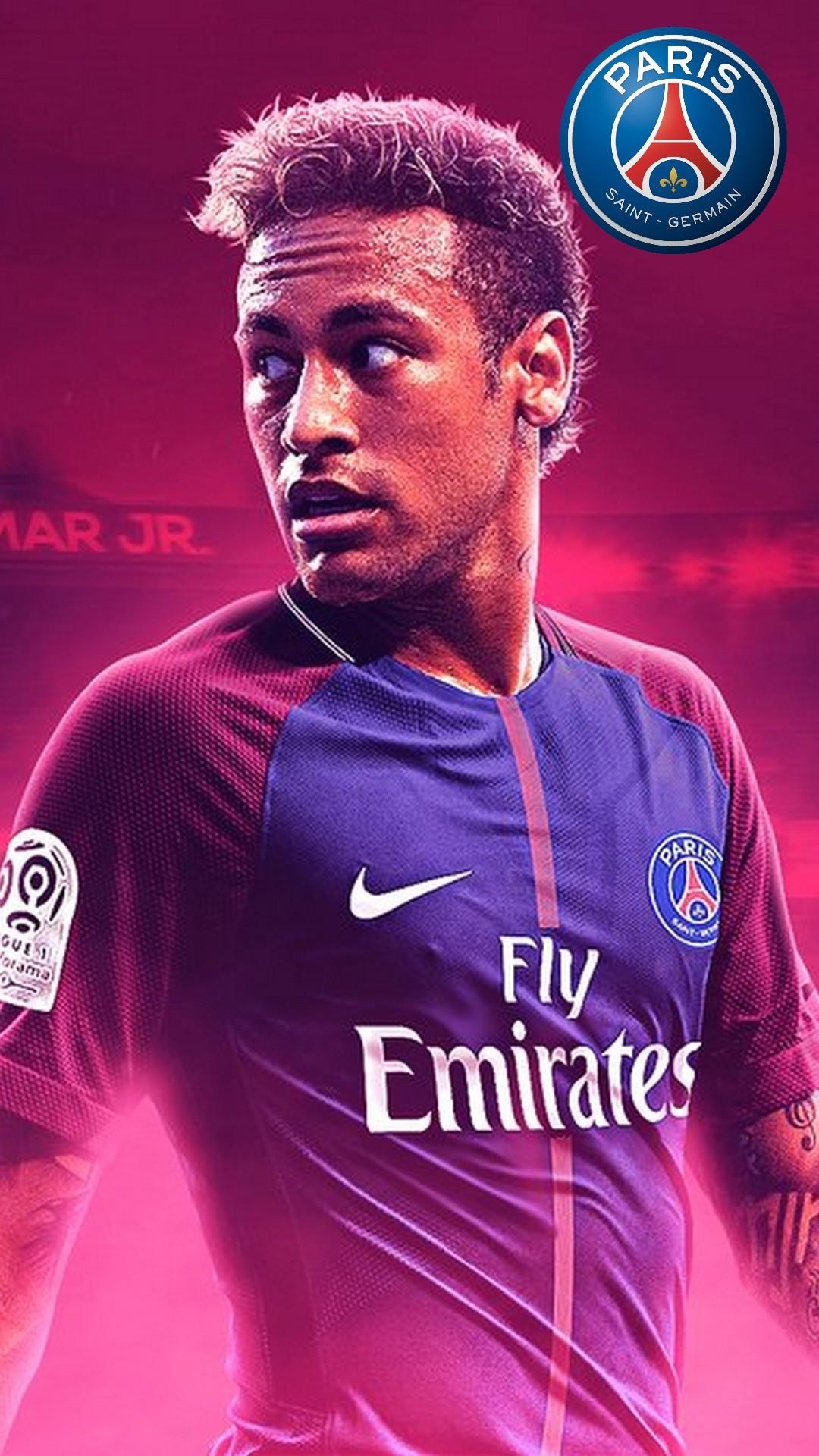 1080x1920 iPhone Wallpaper HD Neymar PSG Football Wallpaper, Phone