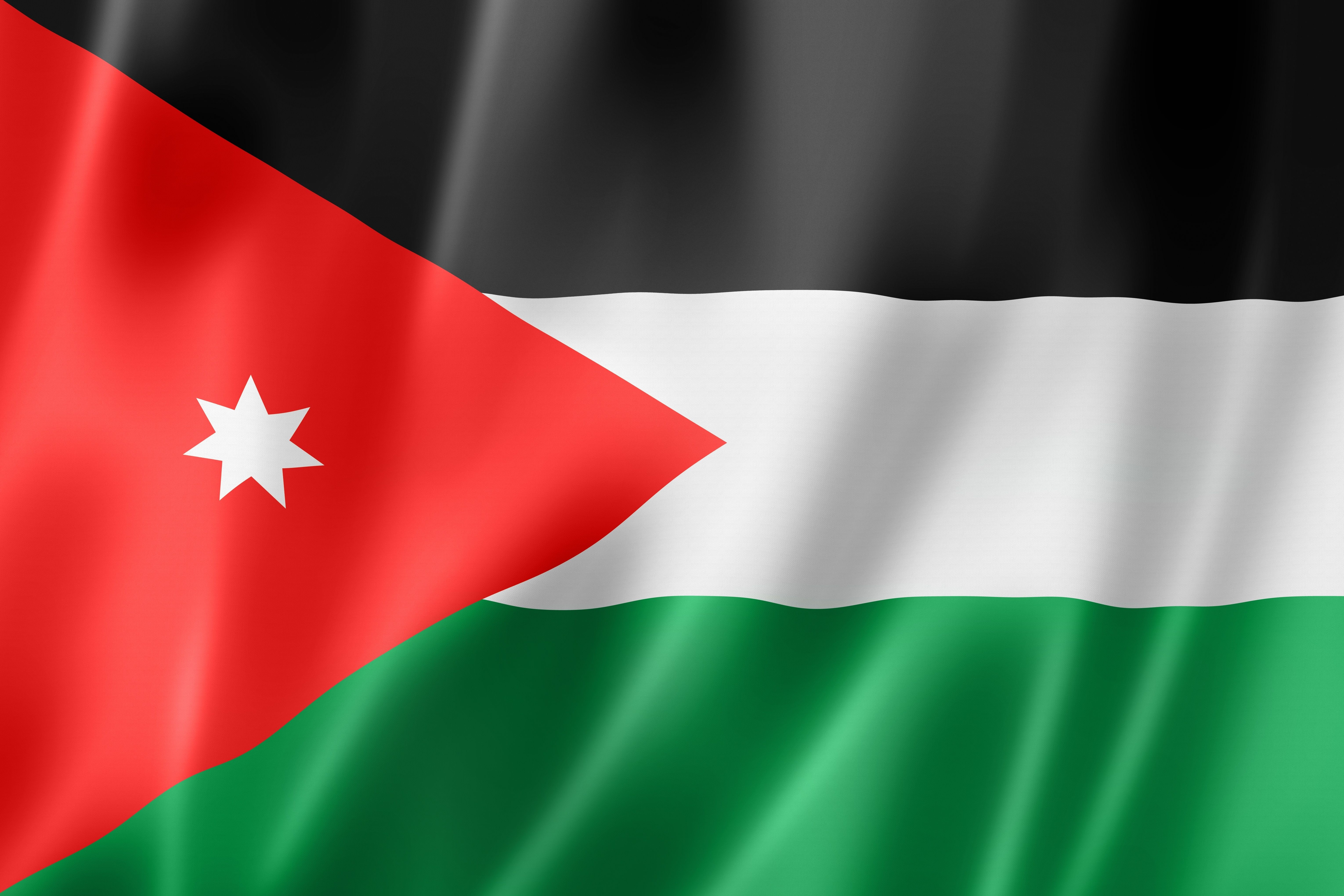 6120x4080 Flag of Jordan, officially adopted on 18 April is based on, Desktop