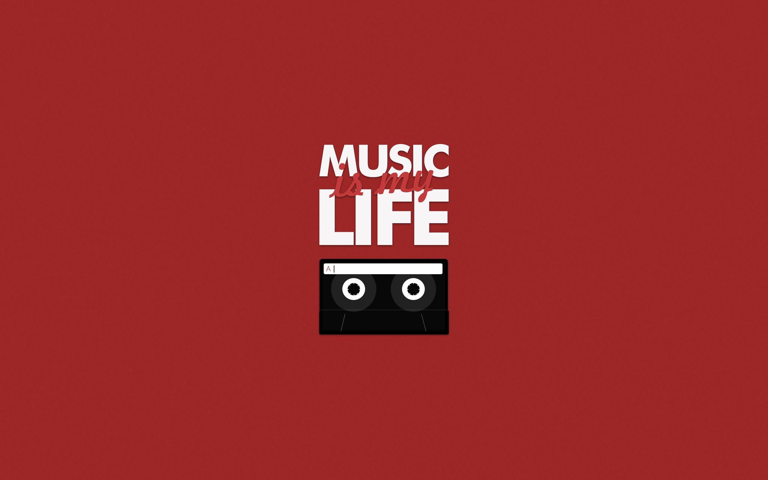 2560x1600 Music Is My Life Wallpaper, Desktop