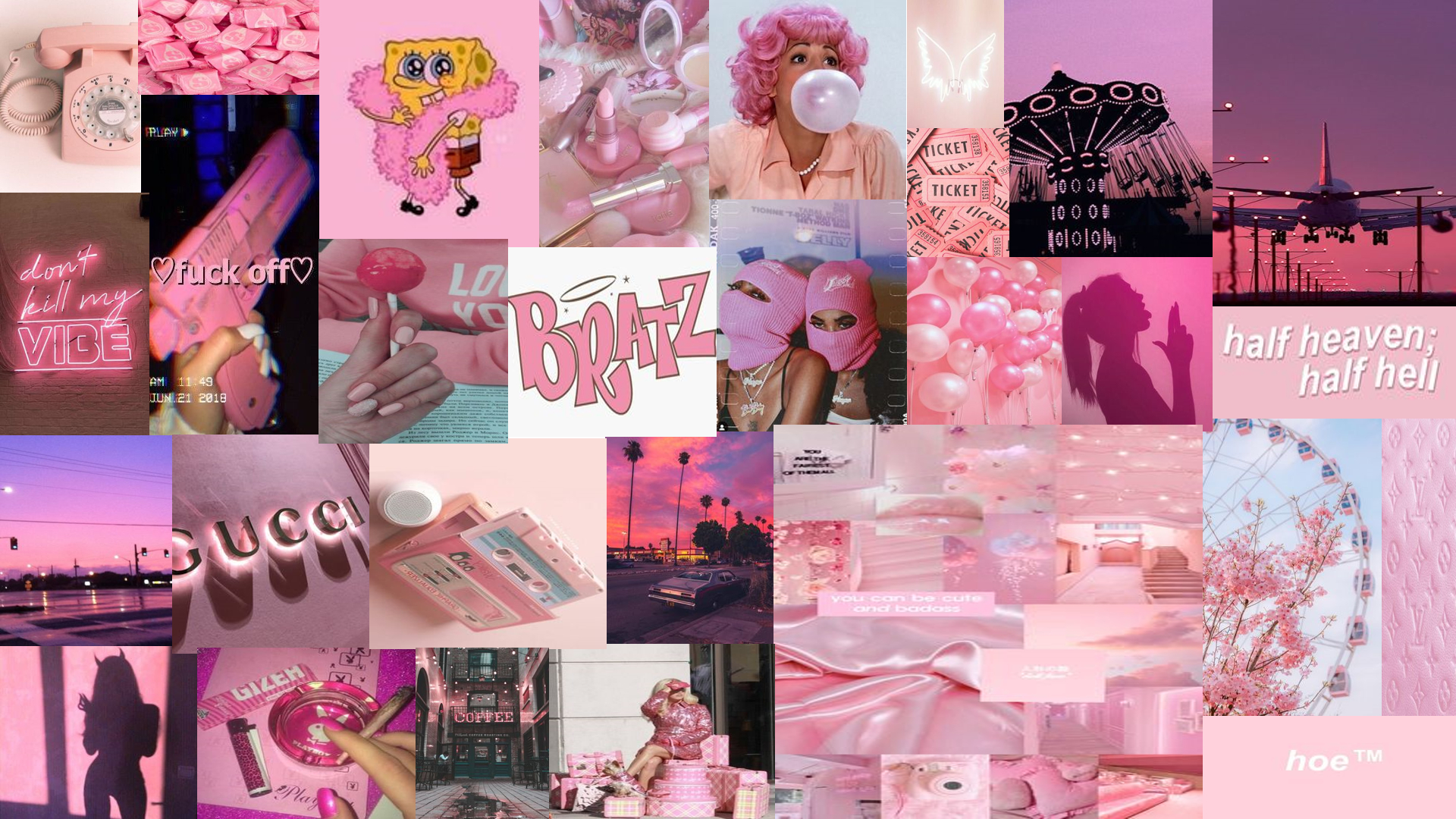 1920x1080 Pink Aesthetic. Cute laptop wallpaper, Desktop wallpaper art, Pink wallpaper laptop, Desktop