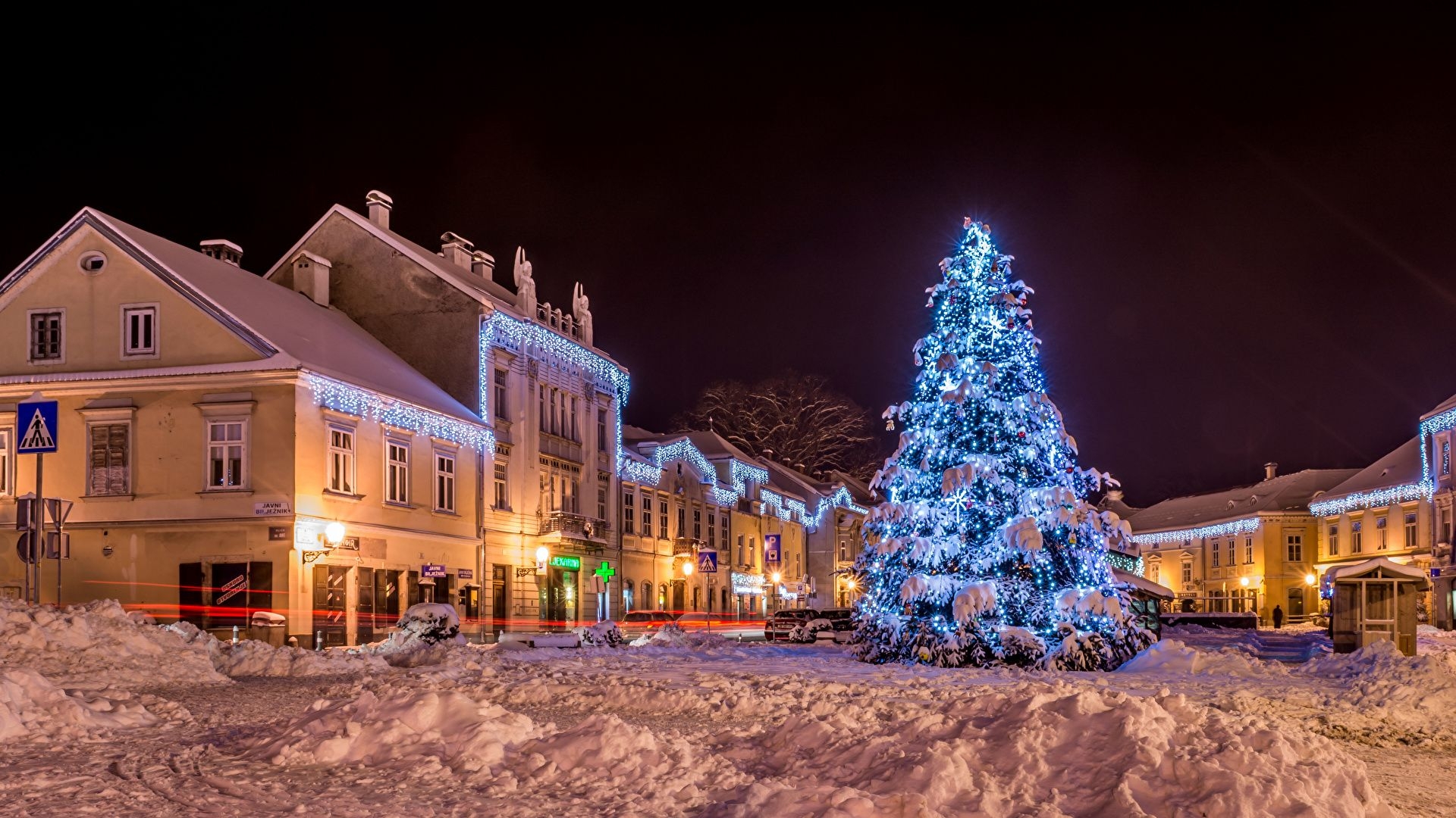 1920x1080 Desktop Wallpaper City of Zagreb Croatia New year Samobor 2560x1440, Desktop