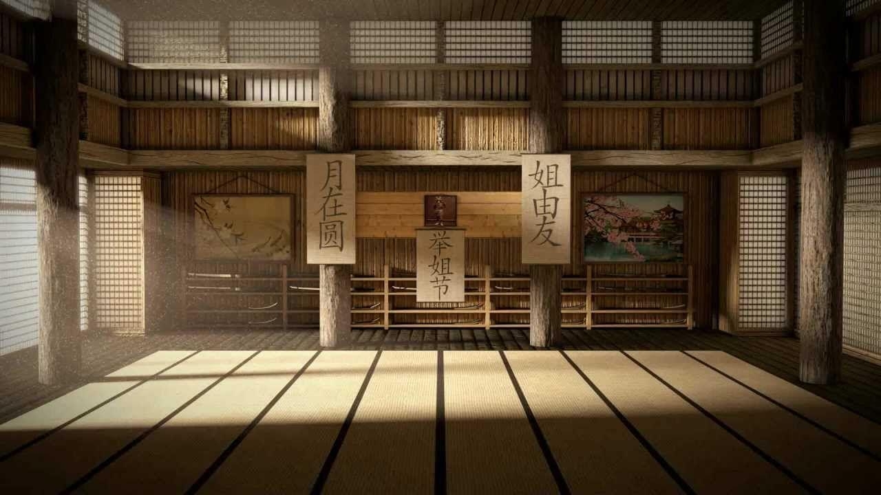 1280x720 Samurai Dojo, Desktop