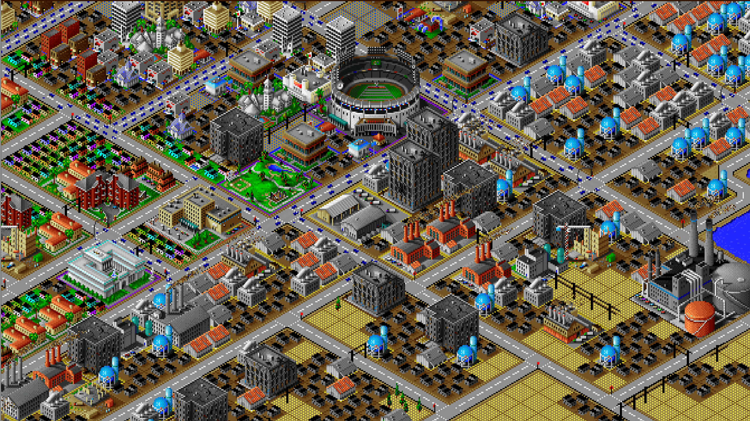 2560x1440 Sim City 2000, Desktop