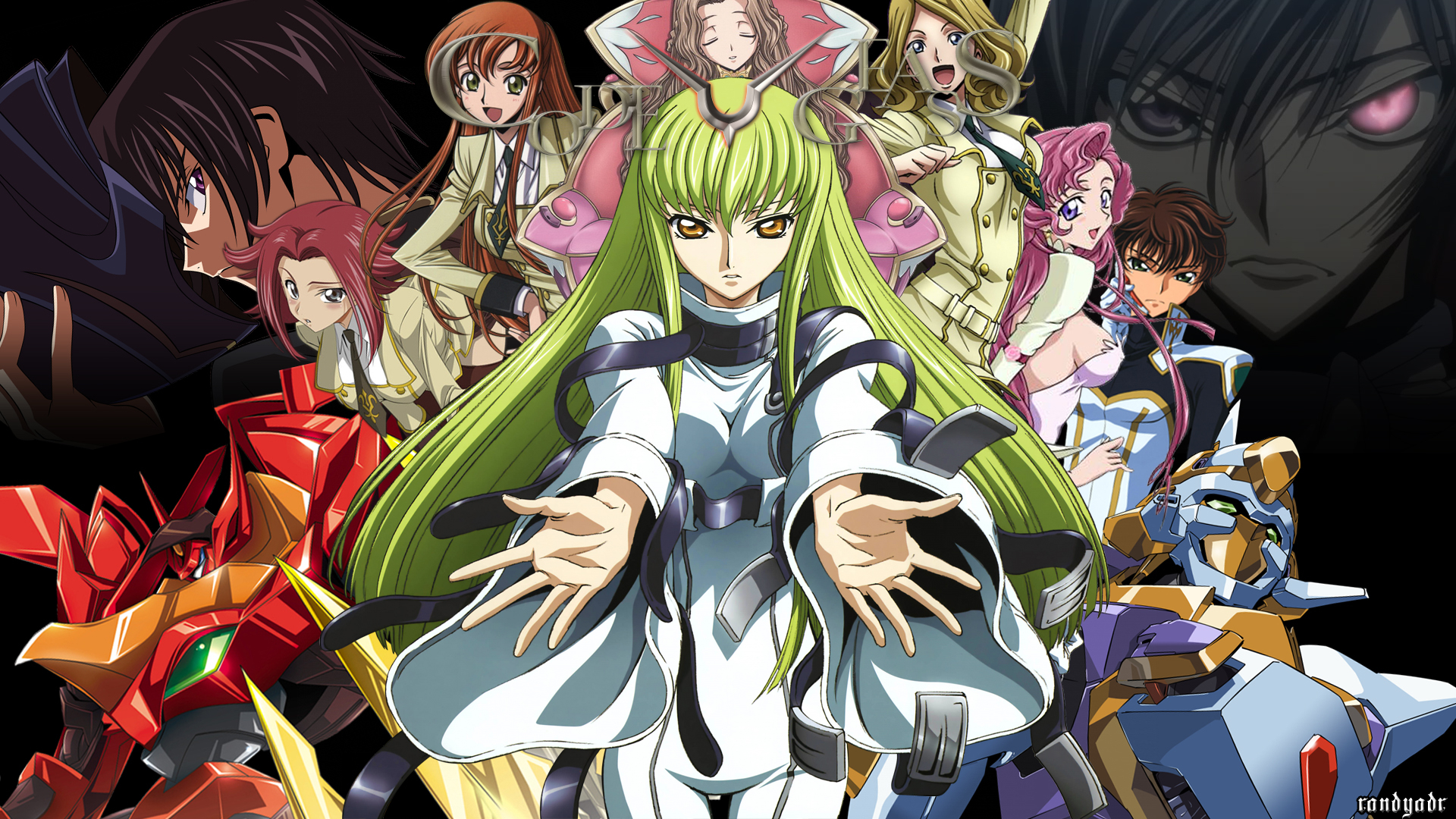 1920x1080 Code Geass HD Wallpaper Geass All Character, HD Wallpaper, Desktop