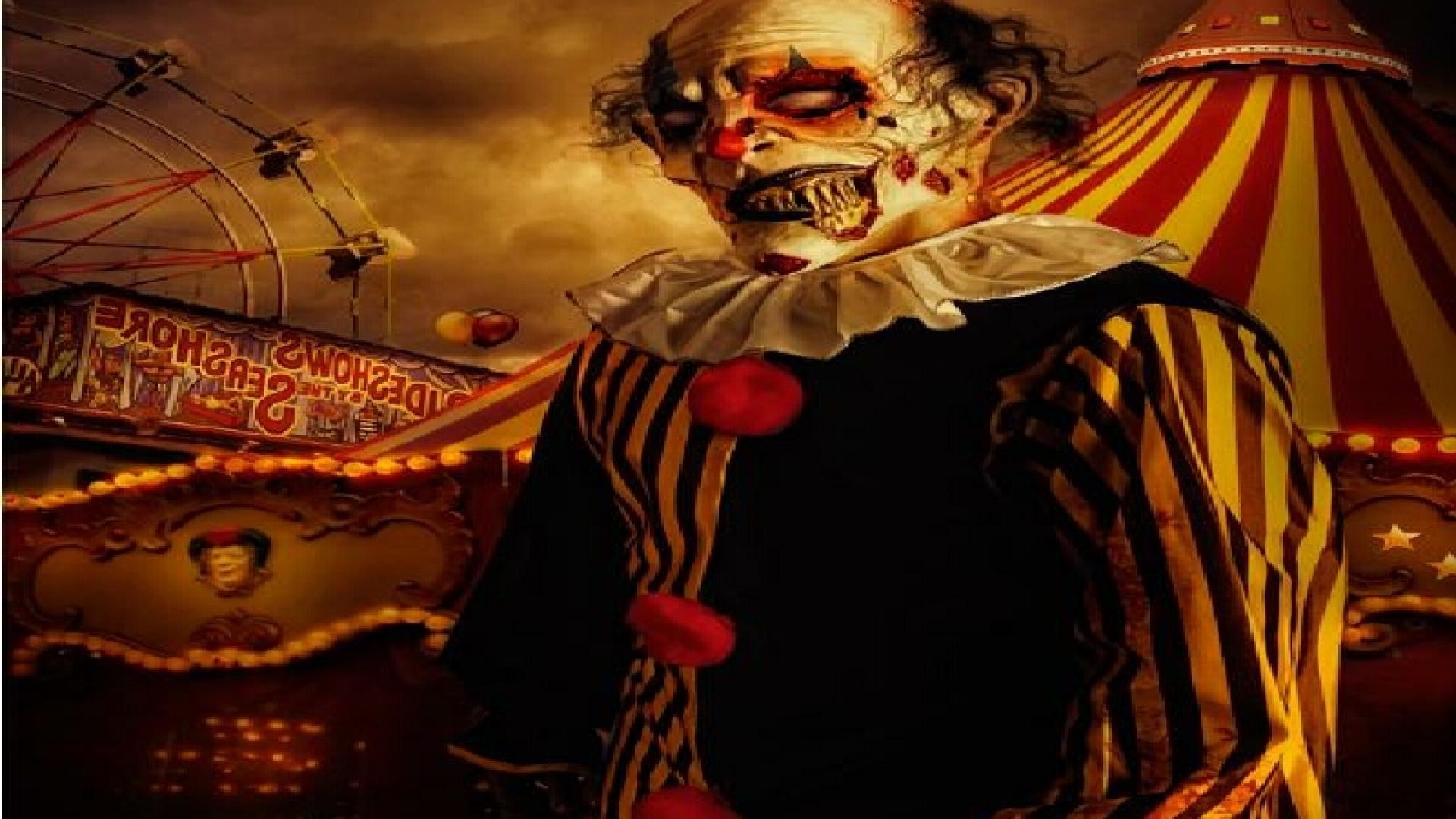 1920x1080 Creepy Clown Wallpaper. Clown Fetish. Creepy clown, Desktop